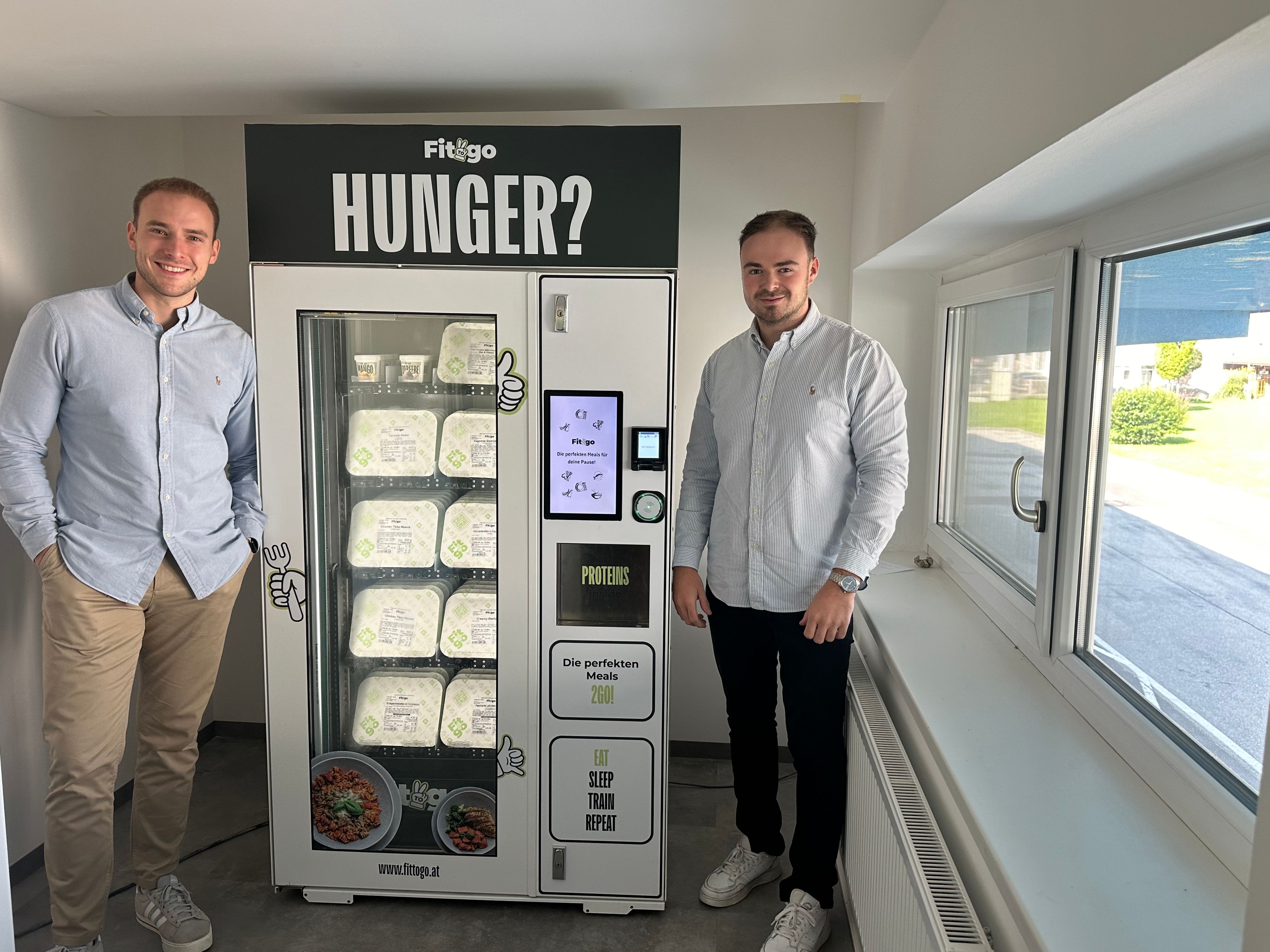 Die Fit2go Chefs v.l.: Sebastian Winklhamer und Julian Kolar