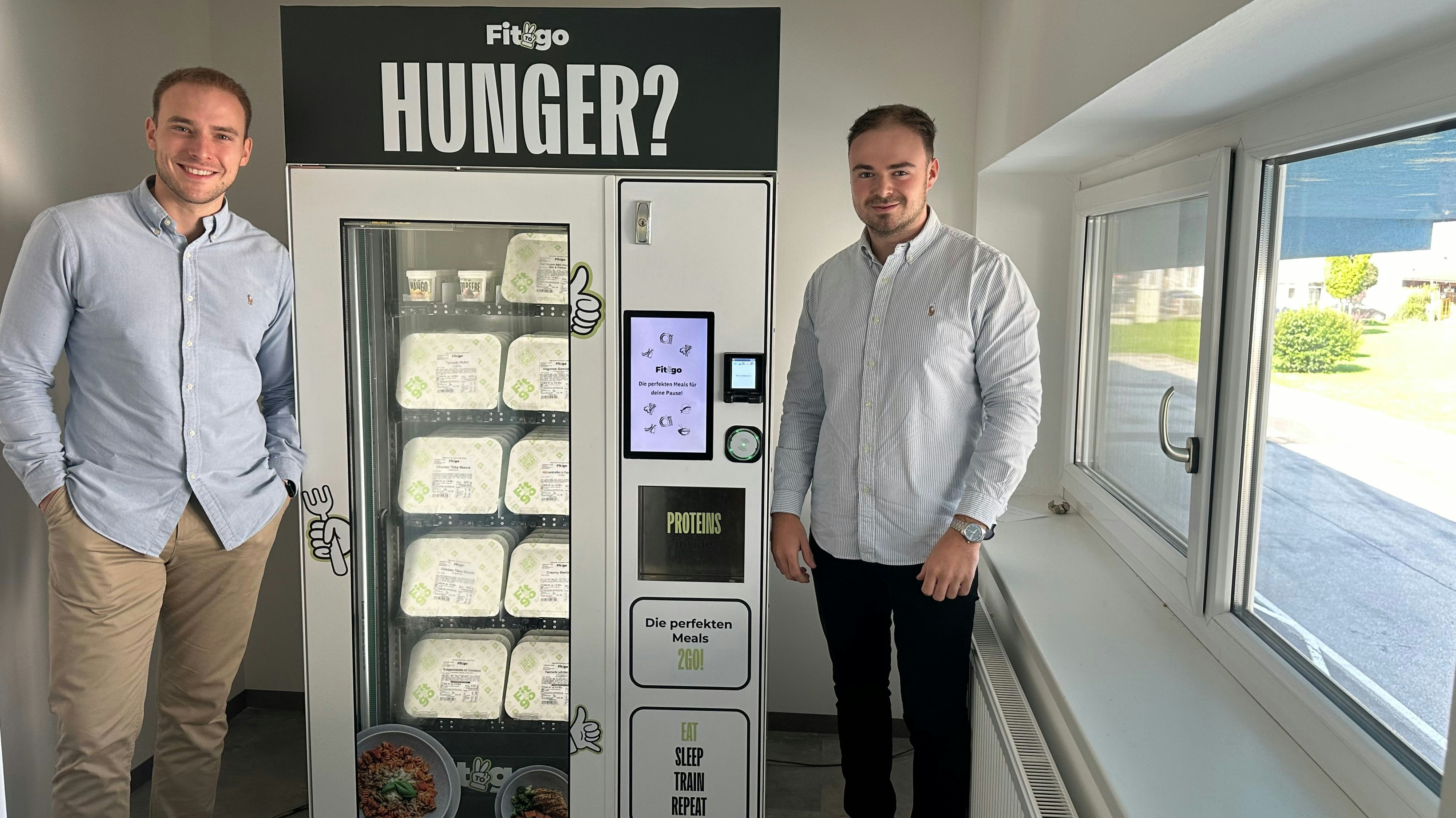 Die Fit2go Chefs v.l.: Sebastian Winklhamer und Julian Kolar