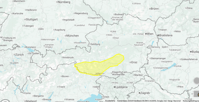Am Mittwoch ziehen Hitzegewitter durch Österreich. 
