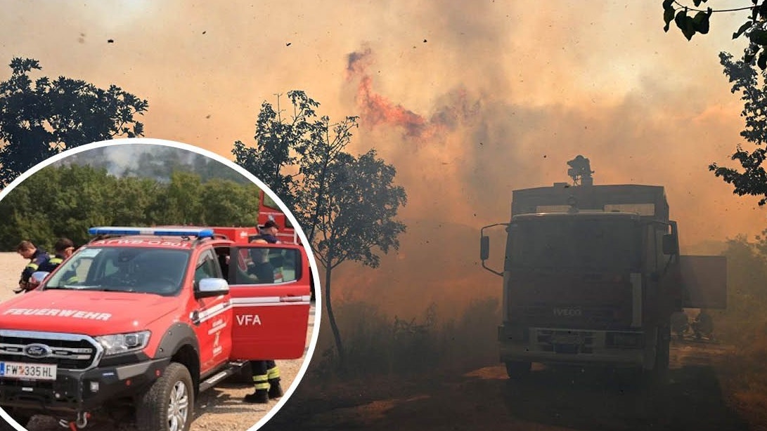 Heute.at - Dutzende Tote! NÖ-Feuerwehr bekämpft Balkan-Waldbrände