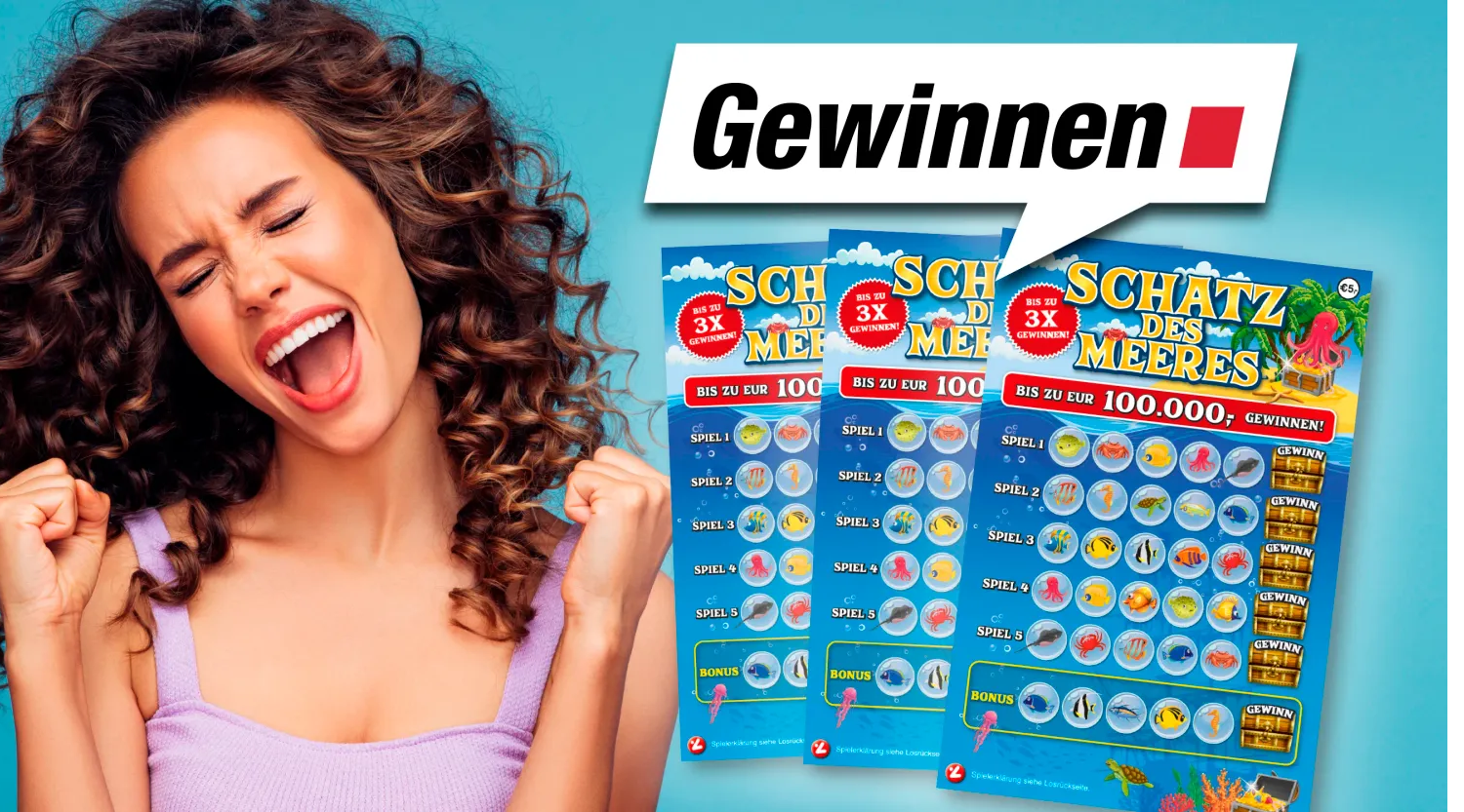 Heute.at - Mit Rubbellos gibt's bis zu 100.000 Euro