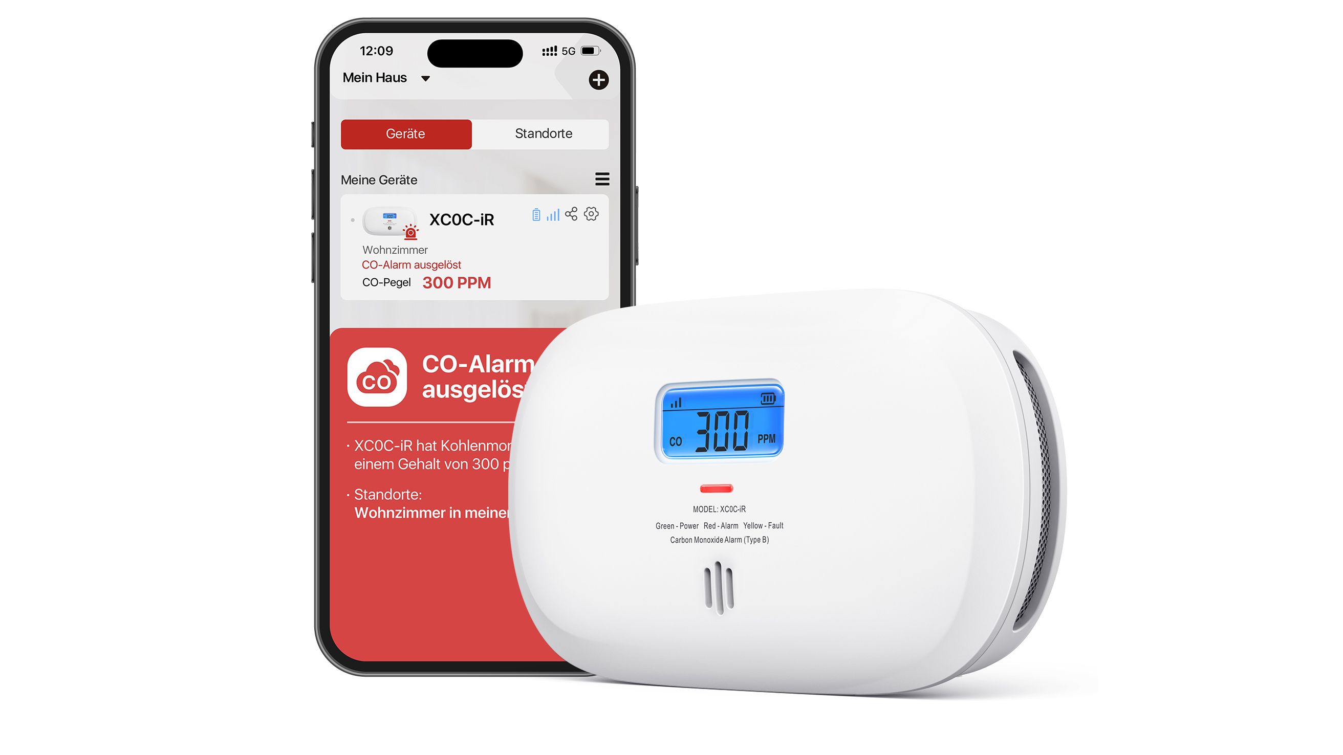 Unsichtbare Gefahr: CO-Detektoren von X-Sense sorgen für mehr Sicherheit.