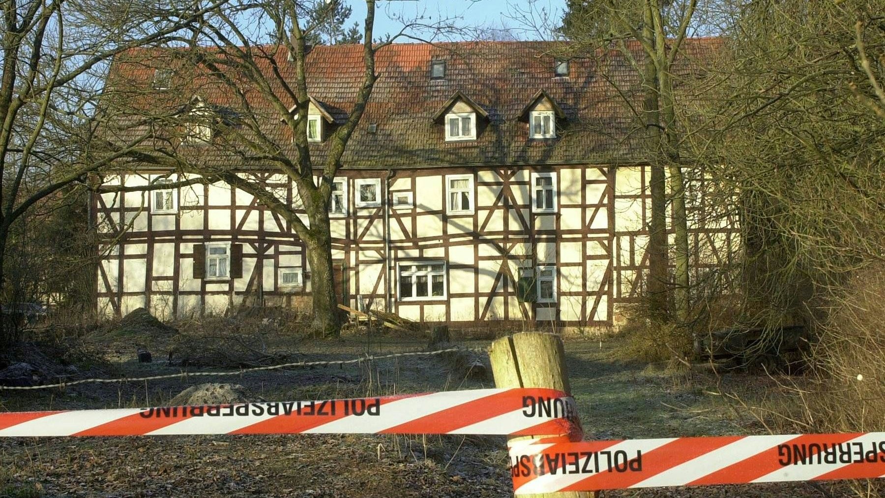 In diesem Haus geschah die Bluttat.