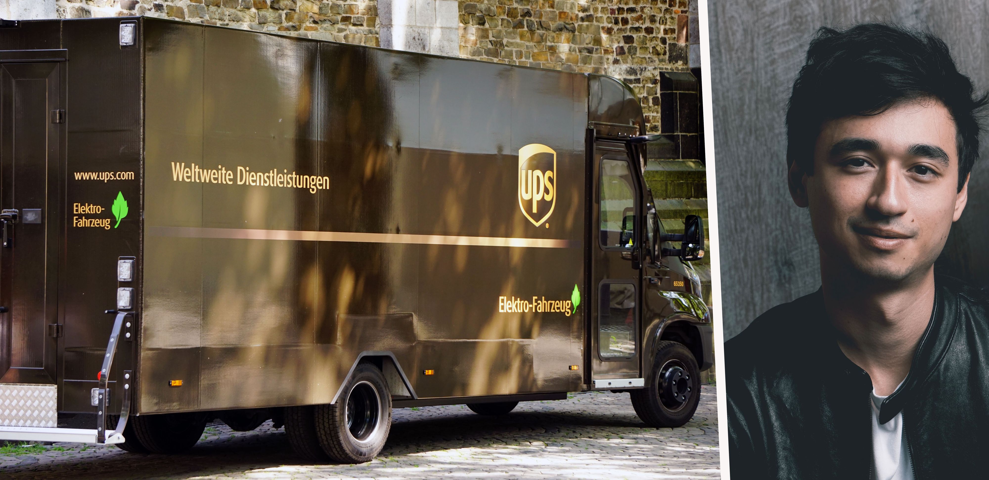 Mikio N. erlebte selbst eine UPS-Panne – auf seinem Zustellzettel von UPS stand als vermeintlicher Empfänger 