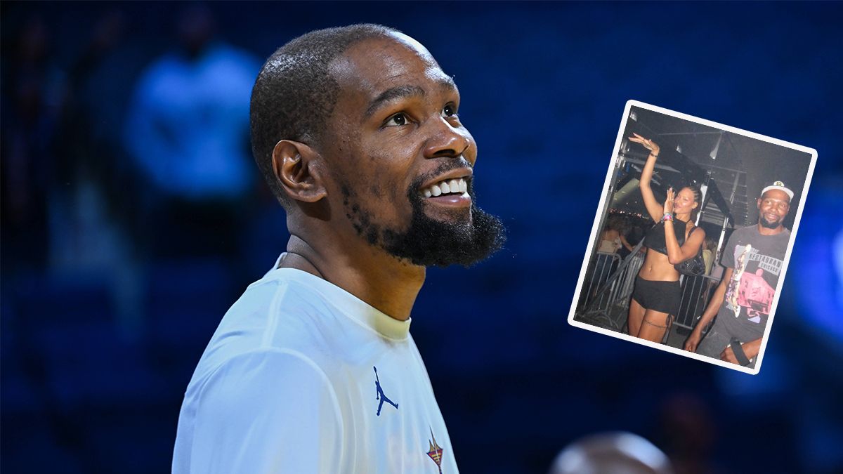 Kevin Durant war zusammen mit Elizabeth Cambage am Drake-Konzert in der Schweiz.