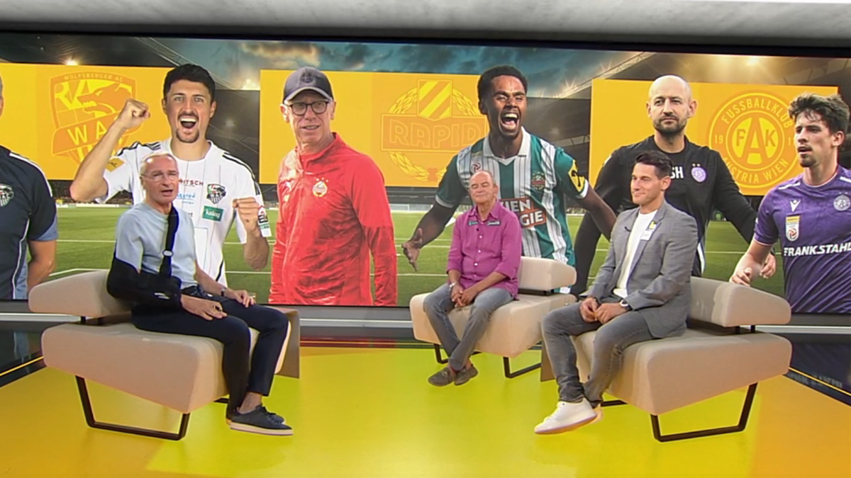 Heute.at - Rainer Pariasek moderiert verletzt im ORF