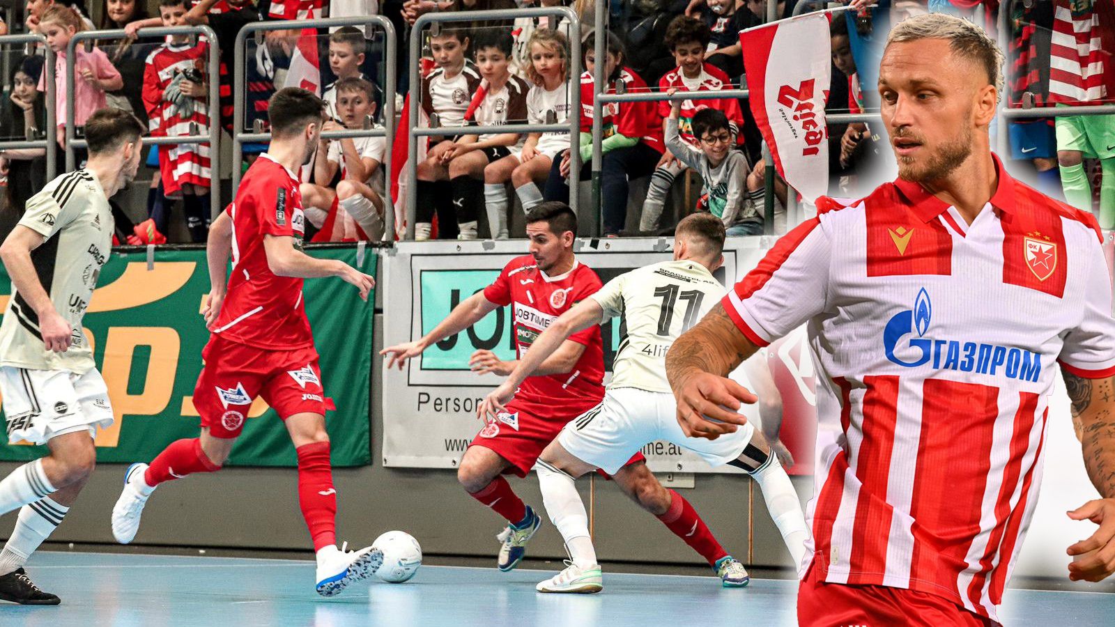 Kein Hallenzauber mehr für Österreichs Futsal-Vorreiter? Roter-Stern-Kicker Arnautovic soll jetzt helfen.