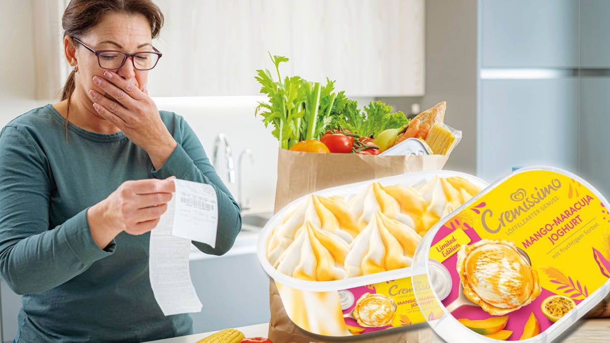 In Österreich sind die Lebensmittelpreise signifikant höher als in Deutschland. Ein Cremissimo-Eis kostet beispielsweise mehr als doppelt so viel. (Symbolbild) 