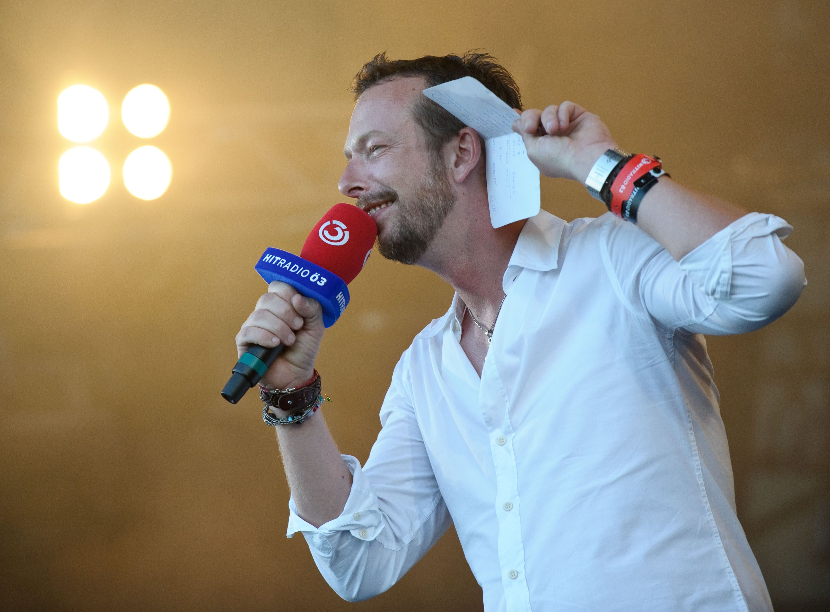 Ö3-Star Robert Kratky zieht sich zurück (hier im Foto zu Beginn seiner Ö3-Karriere)