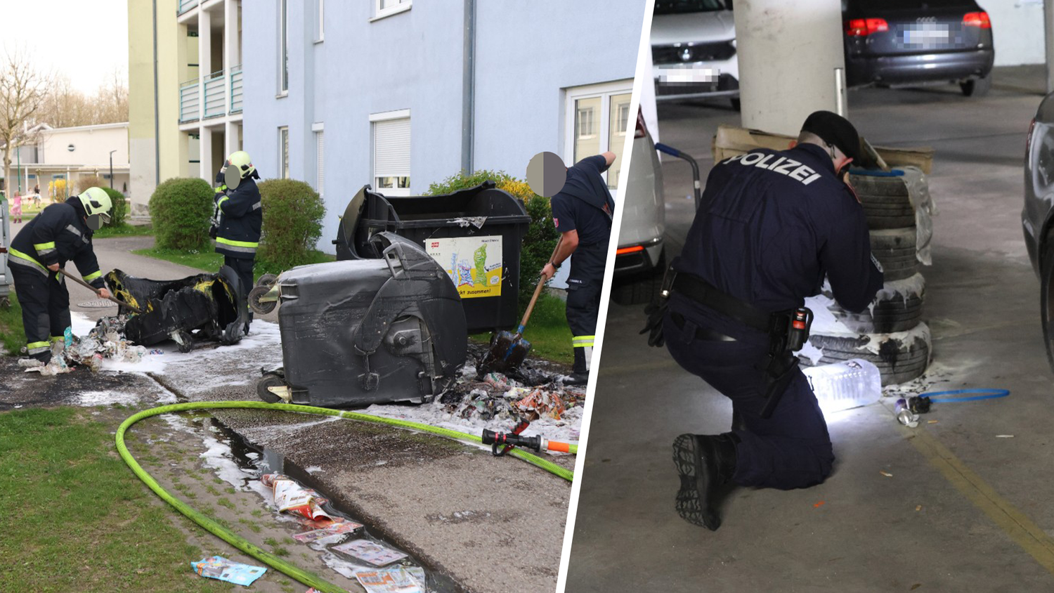 Elf Kinder und Teenies wurden im Zuge der Ermittlungen zu den Brandstiftungen in Wels angezeigt.