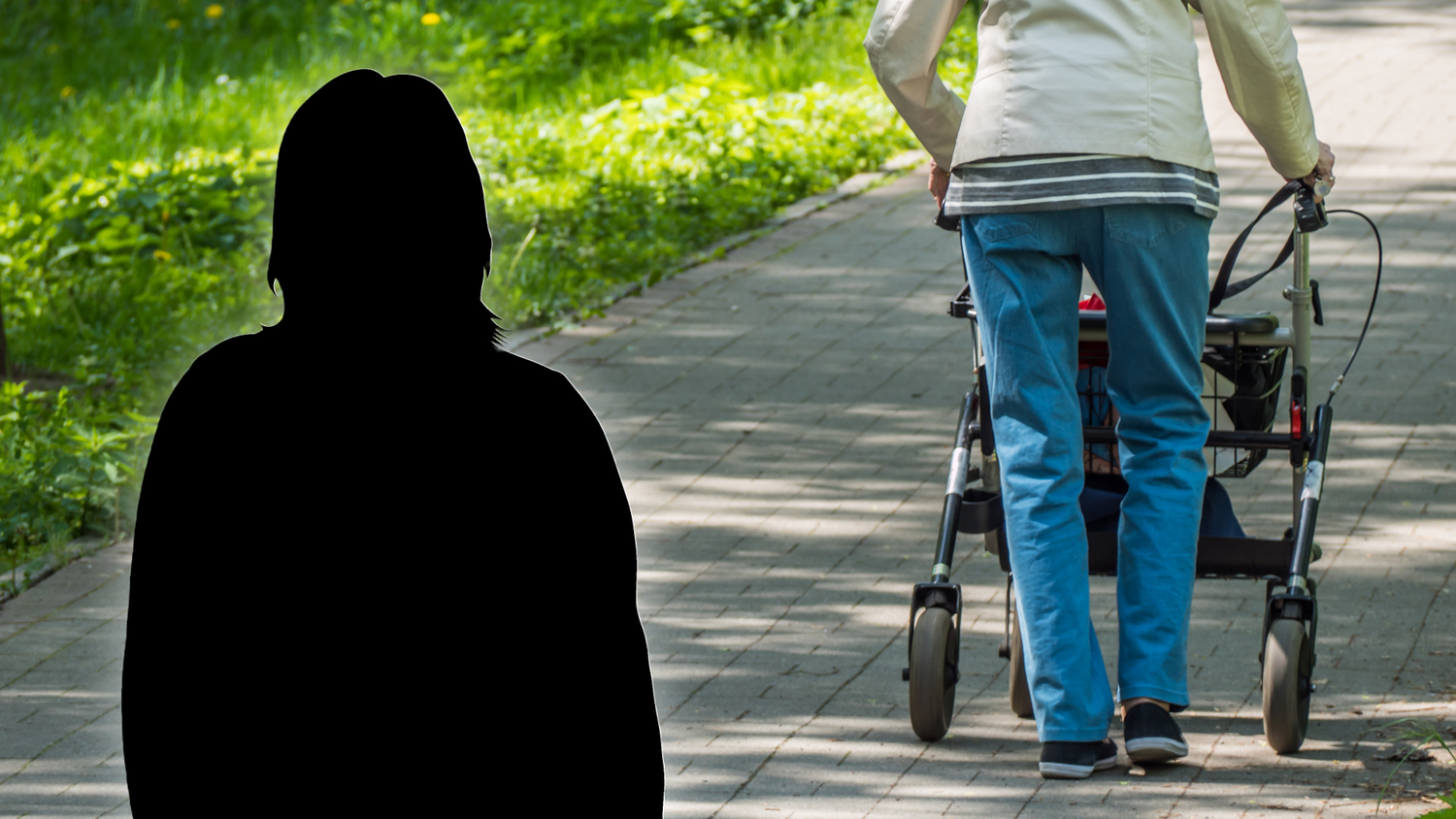 Elke ist mit 67 schon auf einen Rollator angewiesen. Aus der gemeinsamen Reha mit ihrem Mann wird nichts. (Symbolbild)