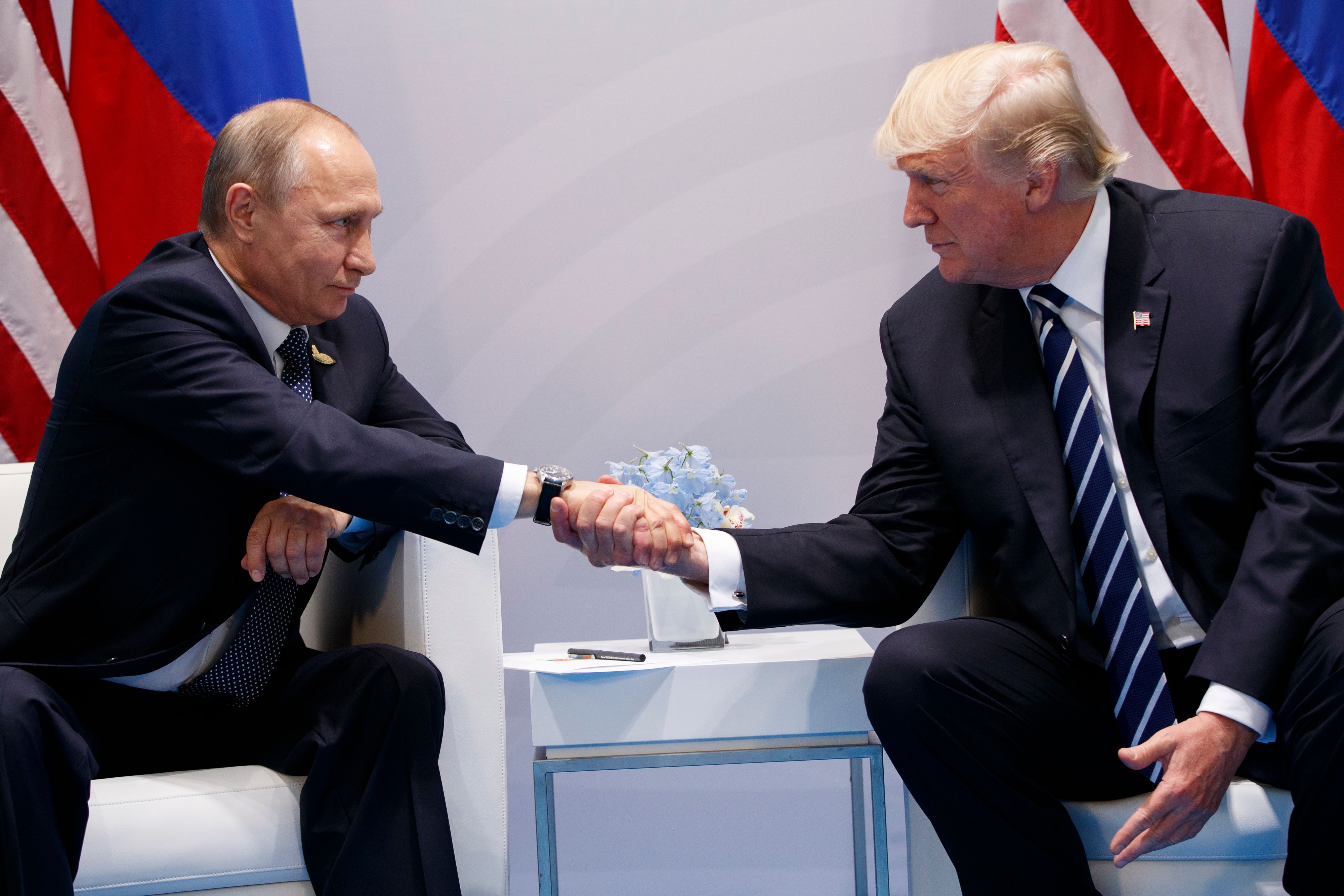 Putin und Trump treffen sich am Freitag zu einem Gespräch.