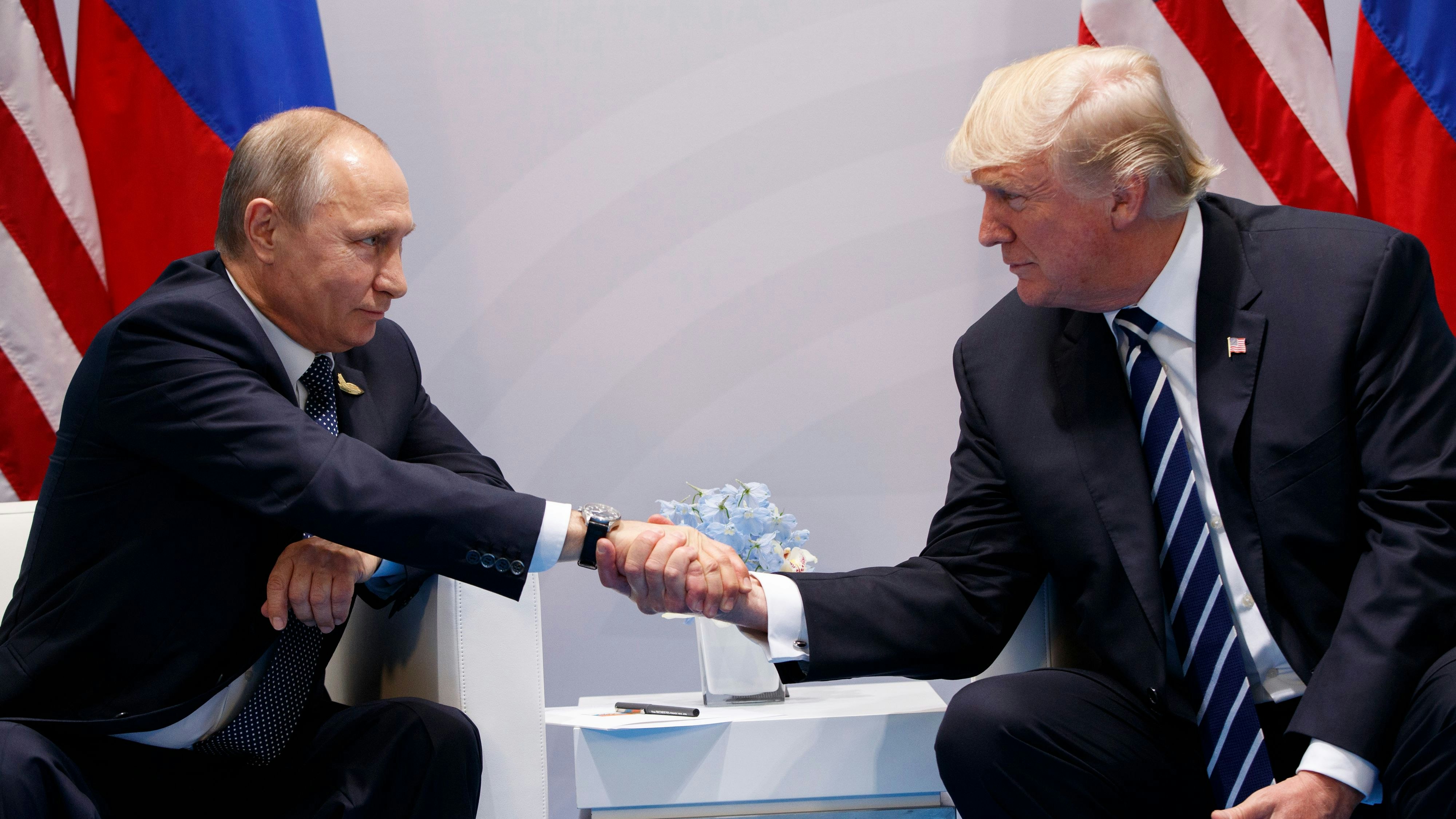 Putin und Trump treffen sich am Freitag zu einem Gespräch.