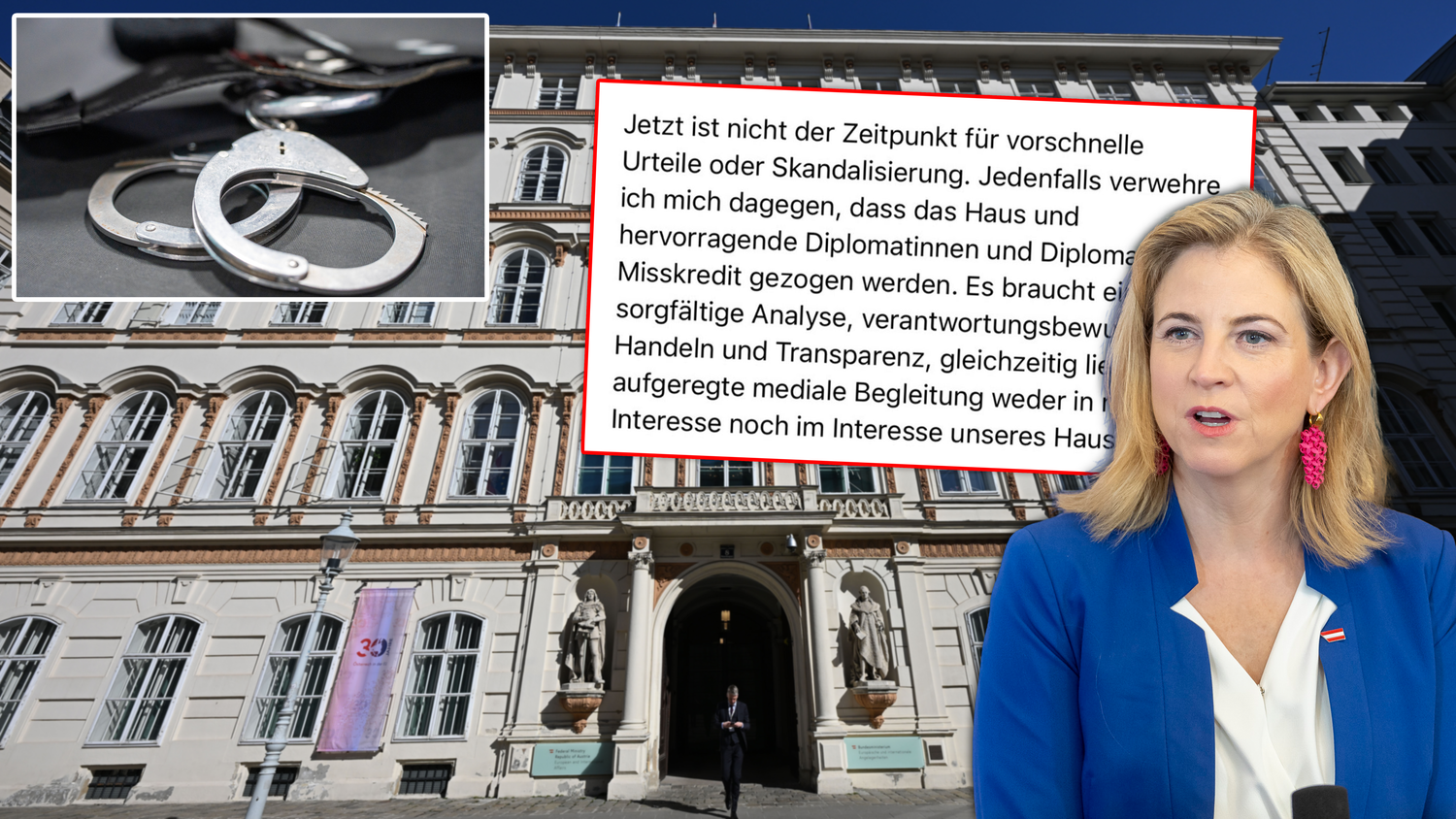 Die Sadomaso-Affäre im Außenministerium spitzt sich weiter zu. 