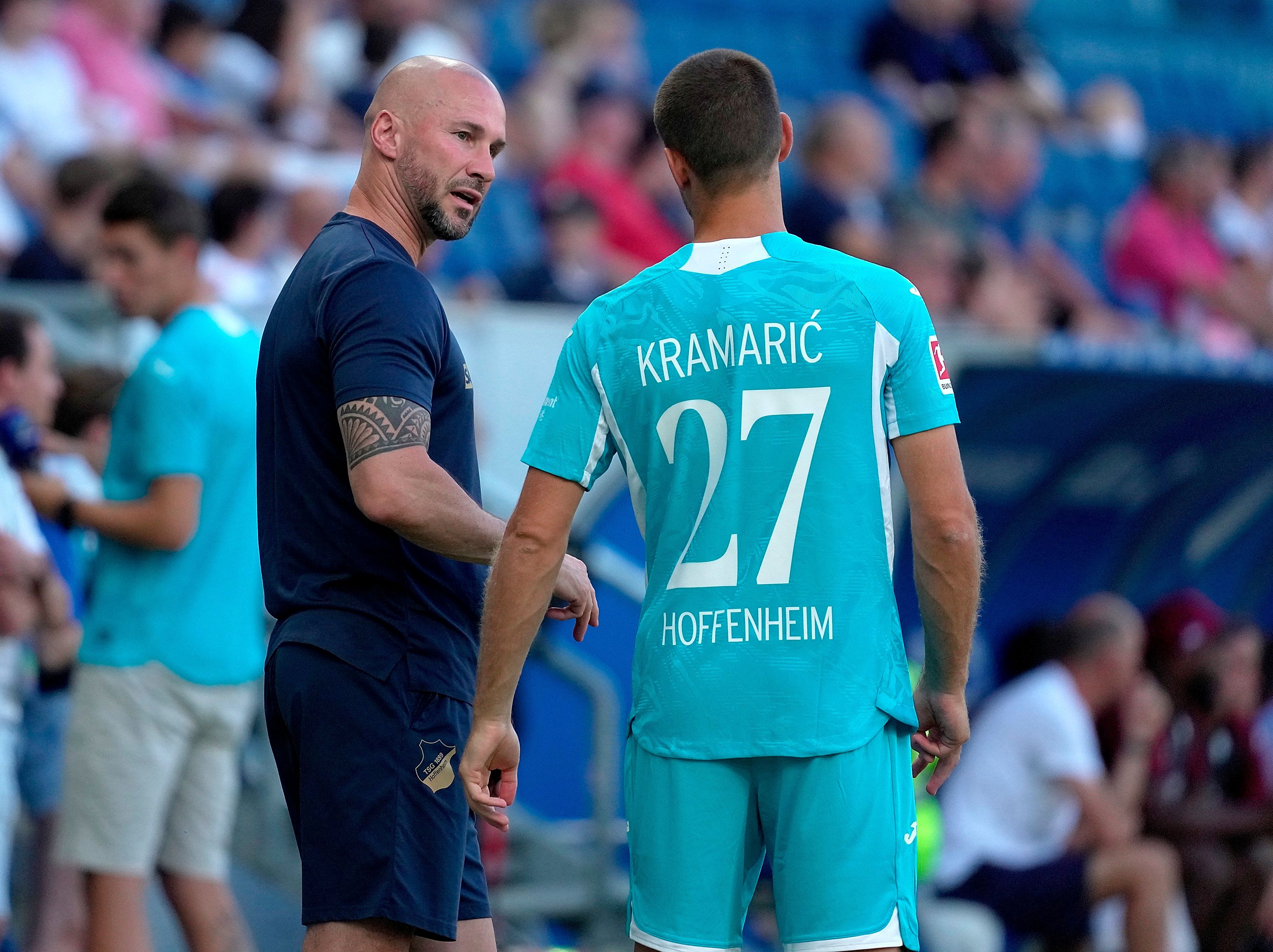 Christian Ilzer und sein Star-Stürmer Andrej Kramaric