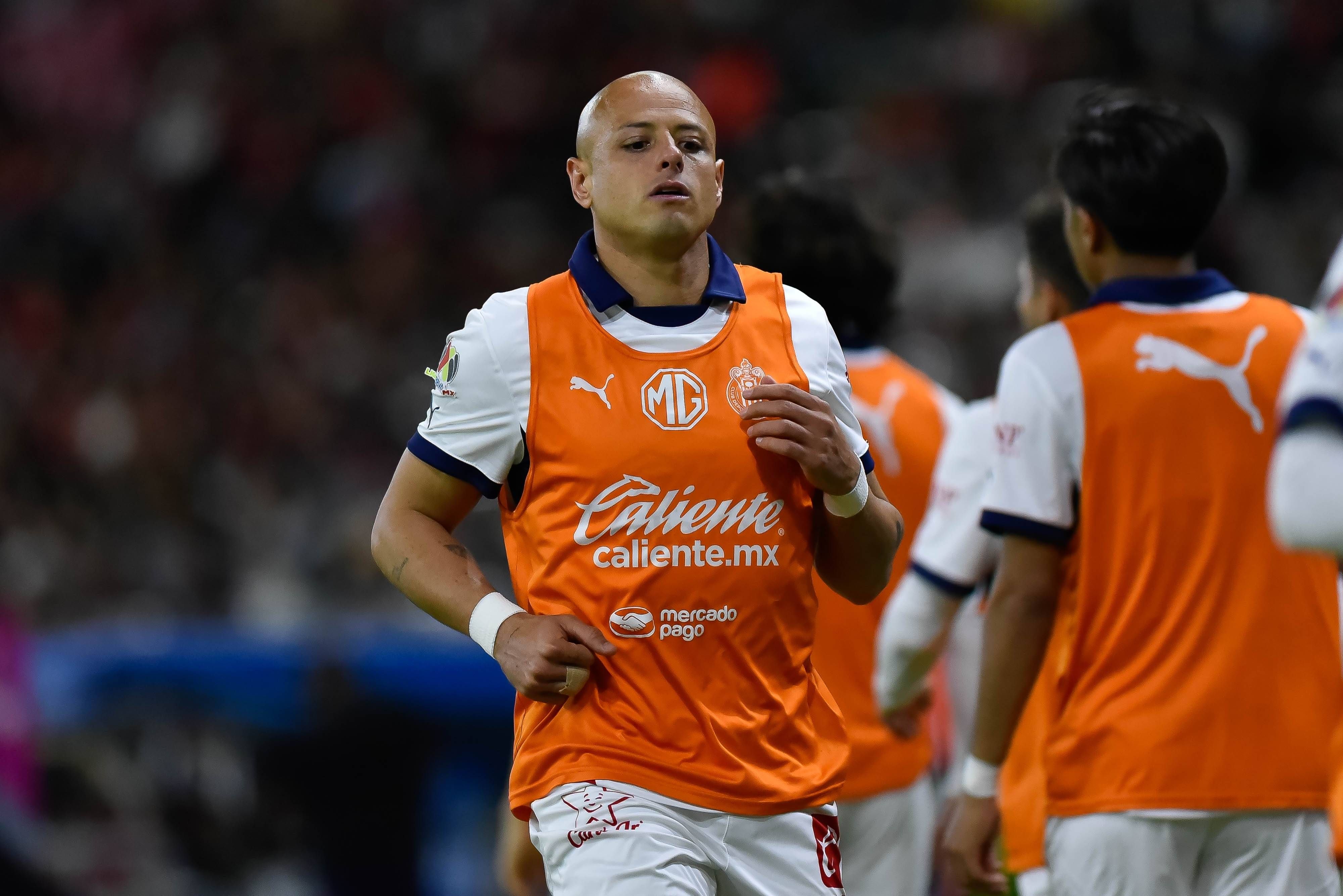 Fußball-Star Javier Hernandez, besser bekannt als Chicharito. 