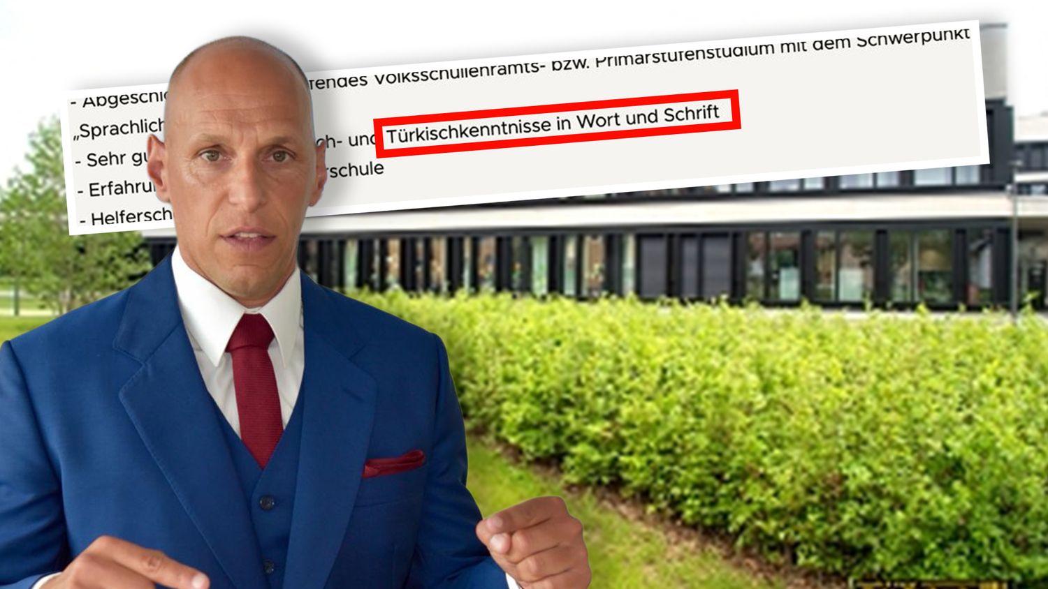 Die FPÖ tobt über eine Stellenausschreibung der Praxisvolksschule.