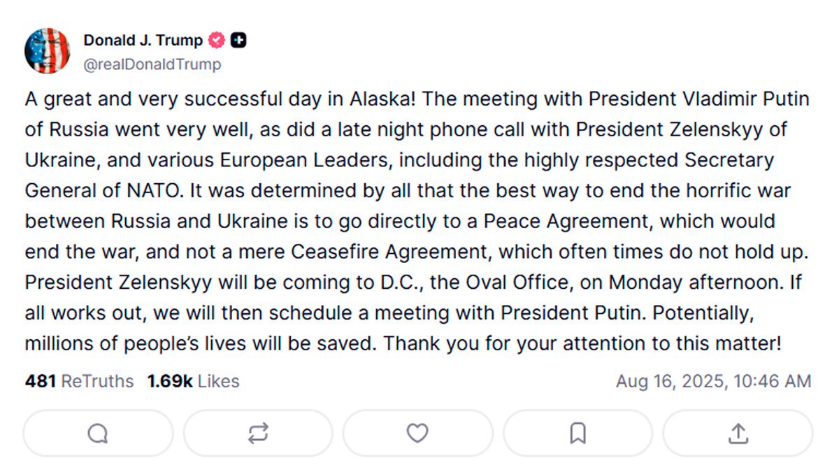 Donald Trump pfeift plötzlich auf einen Waffenstillstand, will lieber direkt ein Friedensabkommen schließen.