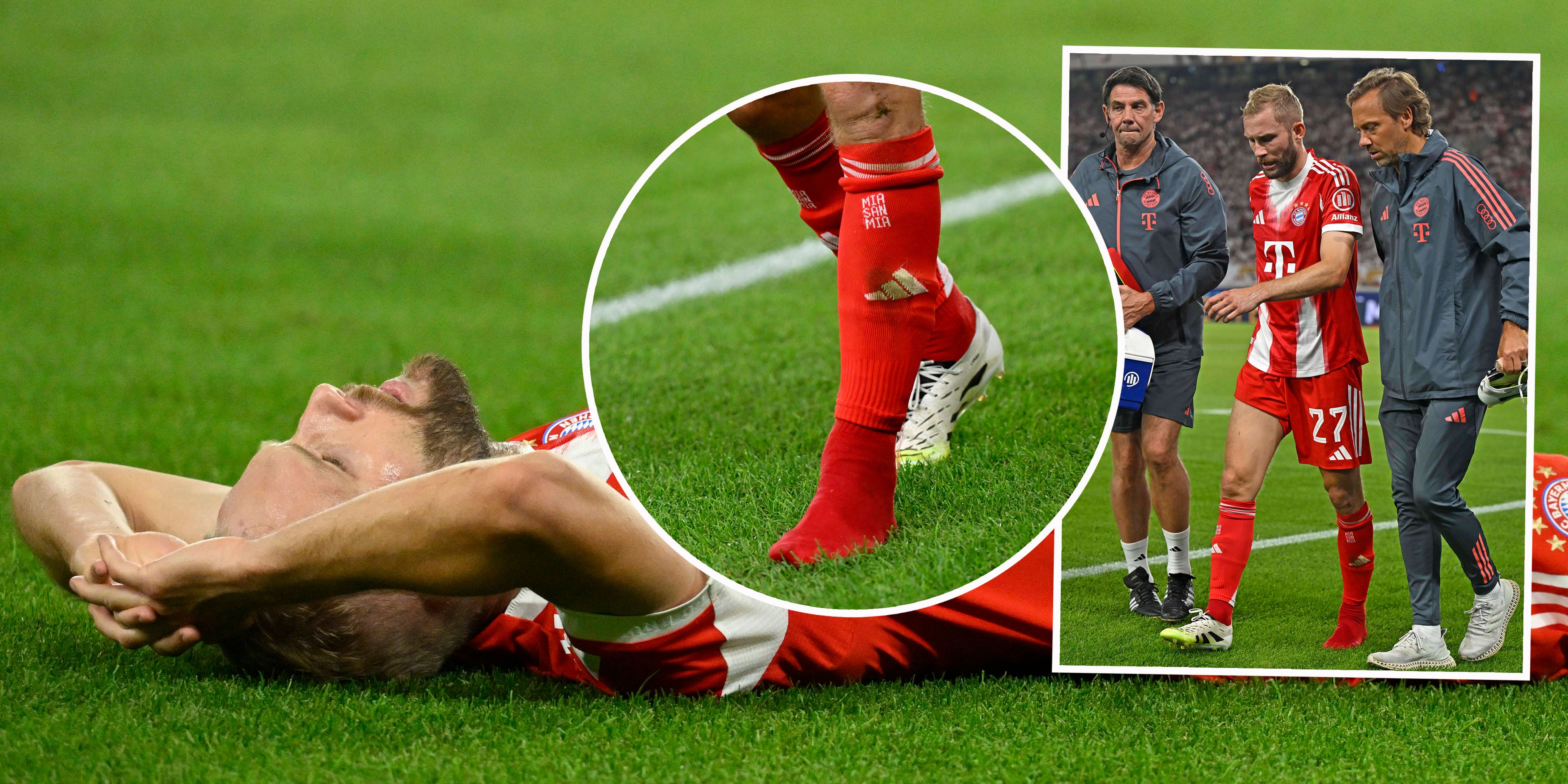 Konrad Laimer verletzte sich zum Bayern-Saisonstart.