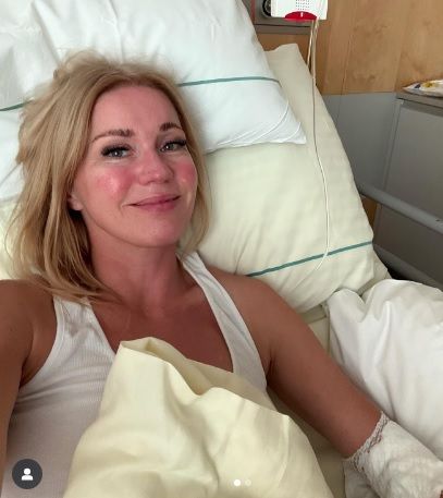 Johanna Setzer meldet sich aus dem Spital. 