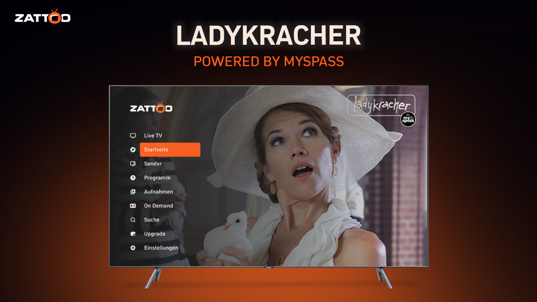 "Ladykracher" jetzt als Fast-Sender bei Zattoo.