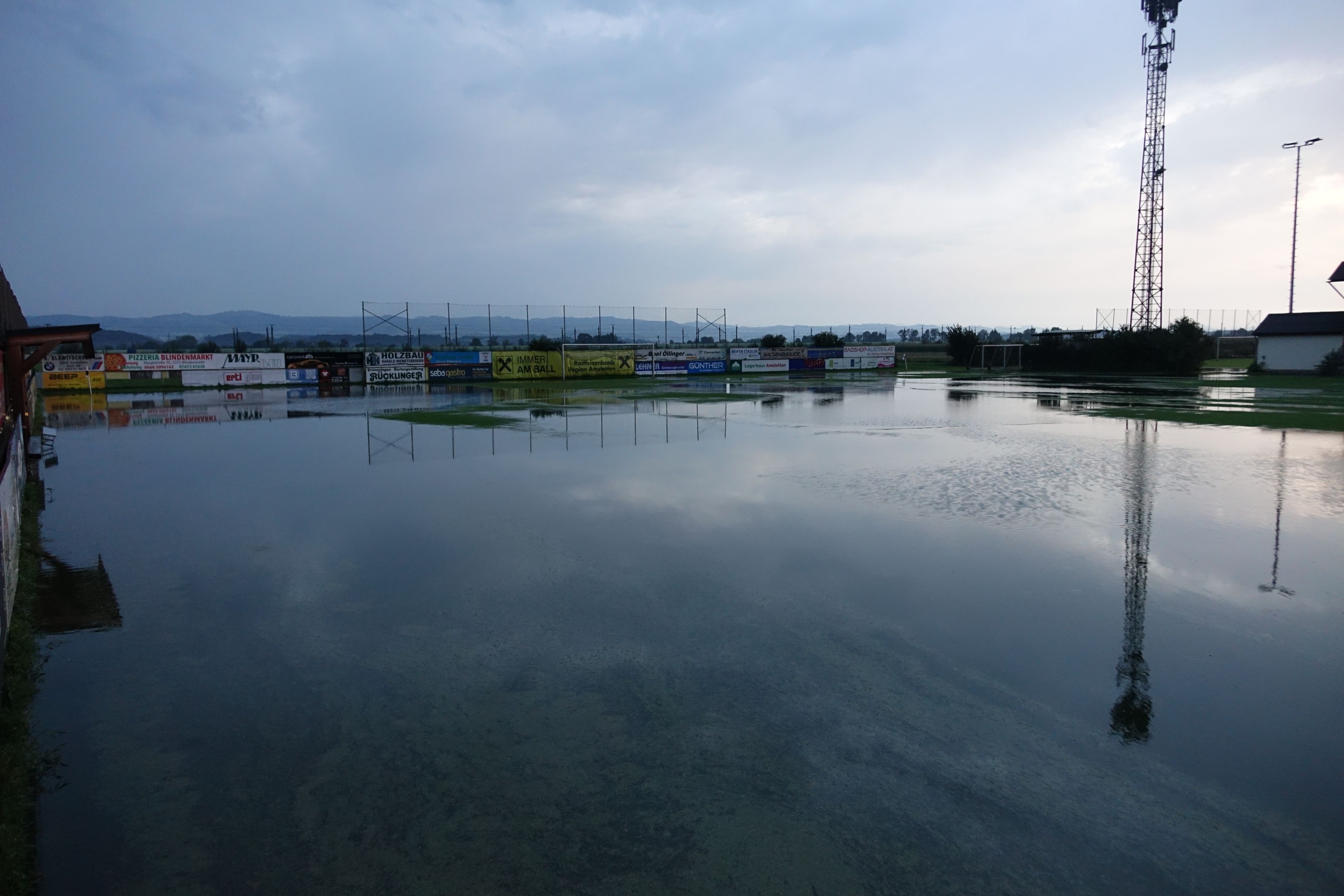 Schweres Unwetter mit Hagel wütete in Teilen Niederösterreichs.