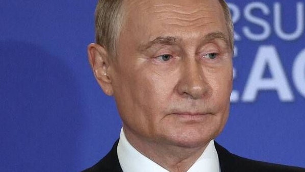 Über die Trumpsche Schreibweise seines Namens wohl wenig amüsiert: Wladimir Putin.