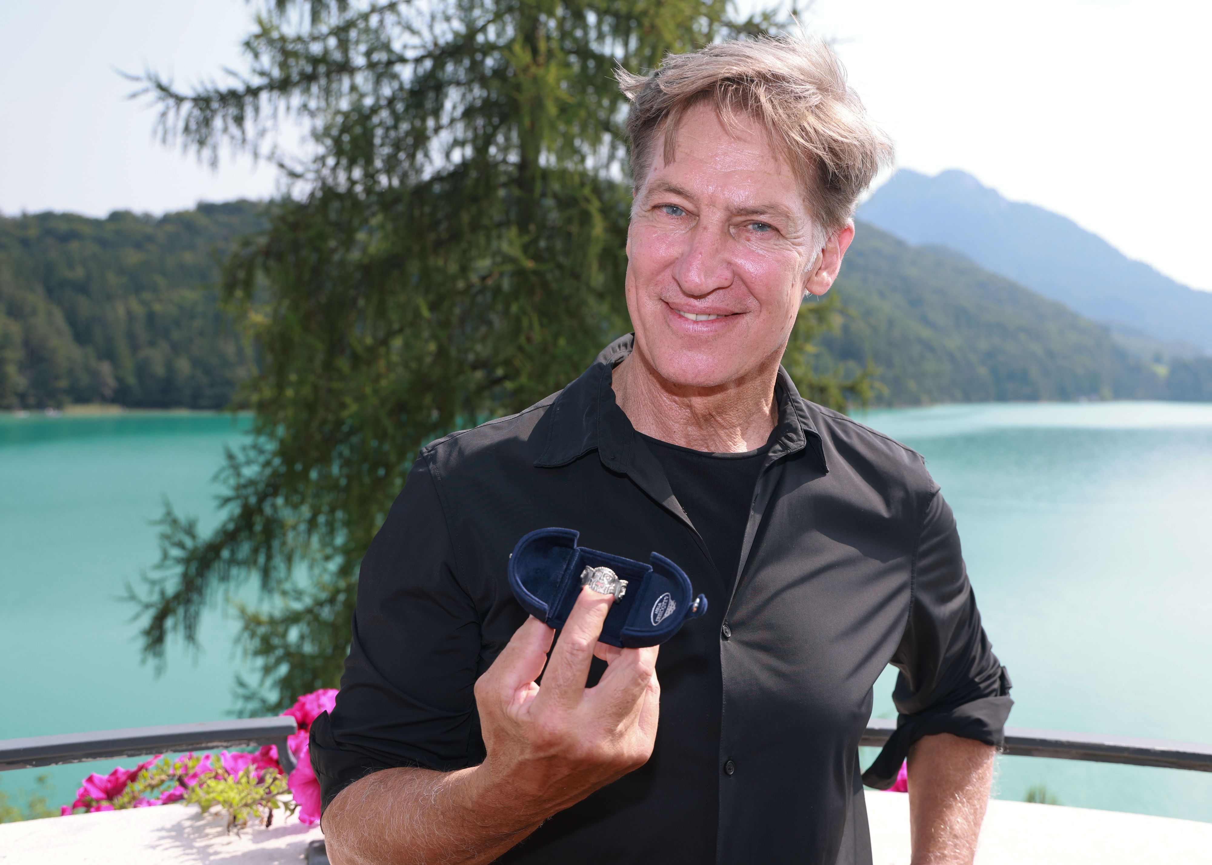 Schauspieler Tobias Moretti wurde der Festspielring überreicht. 