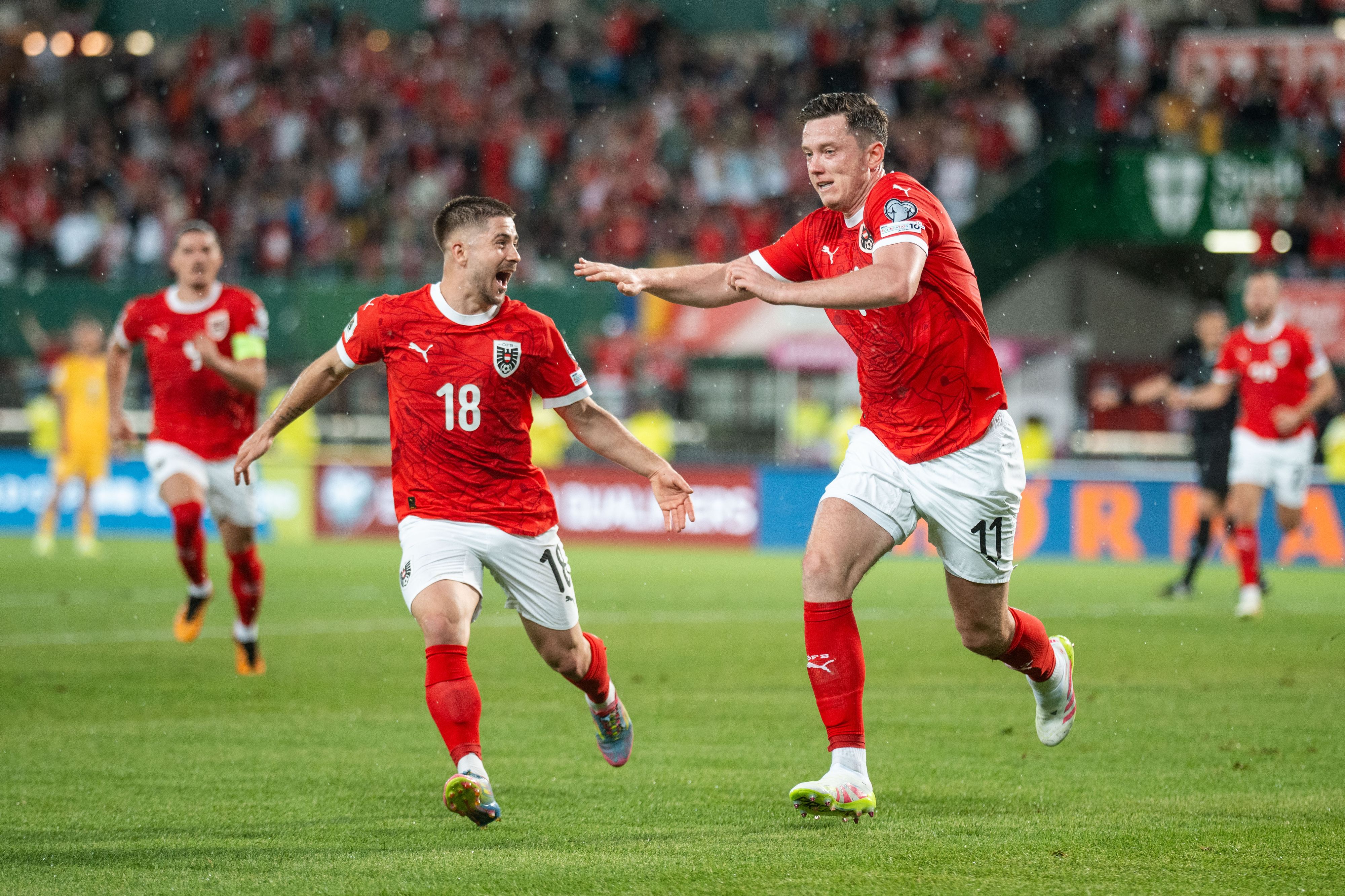 Michael Gregoritsch könnte schon bald auf Klubebene mit Romano Schmid vereint sein. 