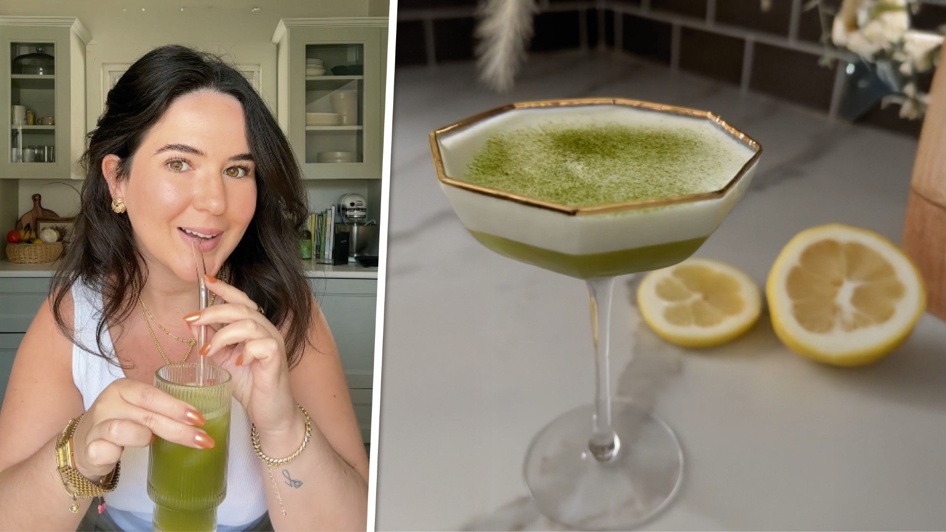 Der Matcha Hype ist nun auch in der Cocktailwelt angekommen.