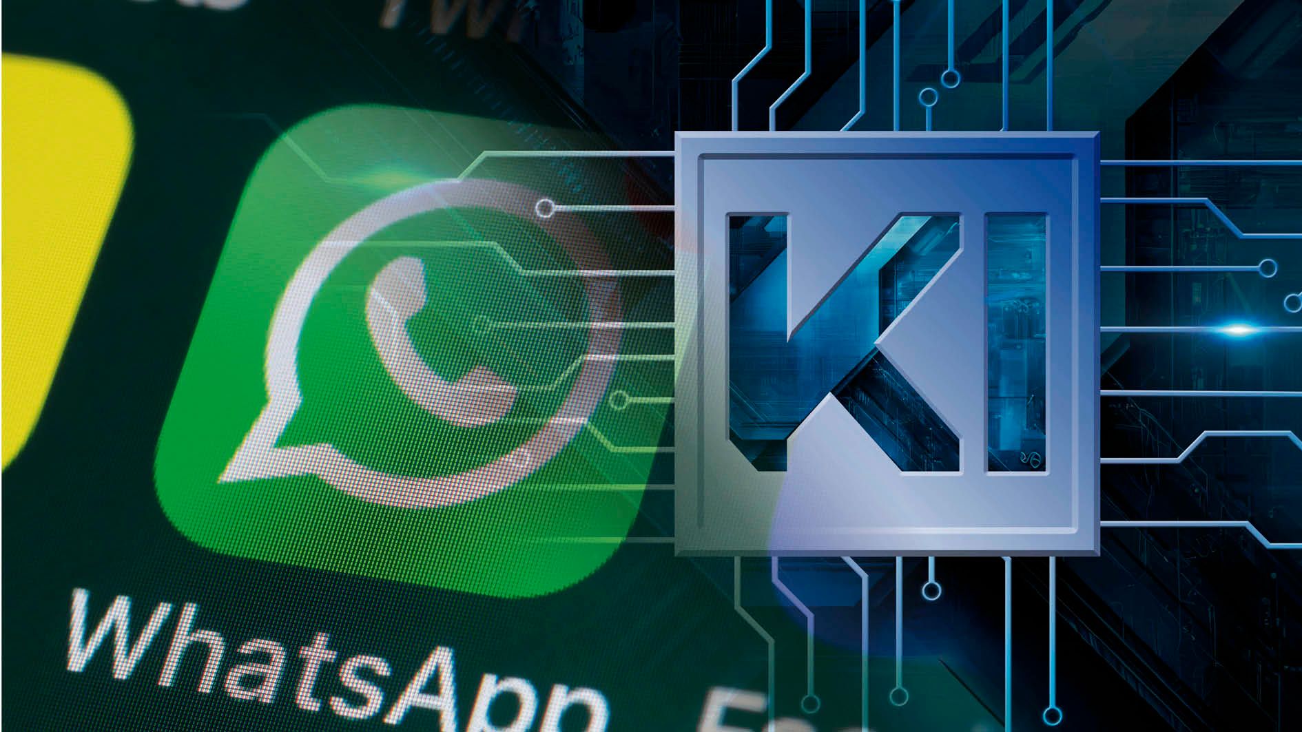 WhatsApp-KI soll künftig auf Knopfdruck Nachrichten verfassen.