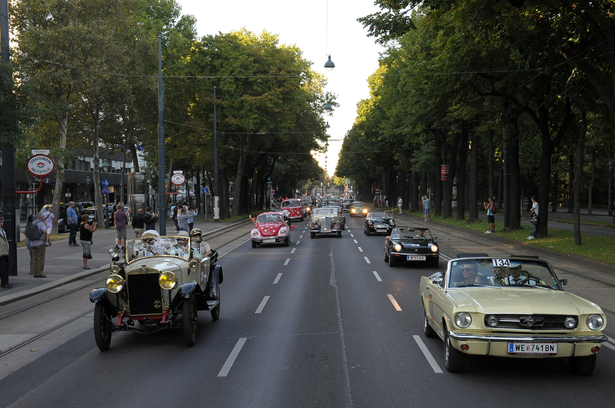 Rund 200 Fahrzeuge werden bei den Vienna Classic Days erwartet.