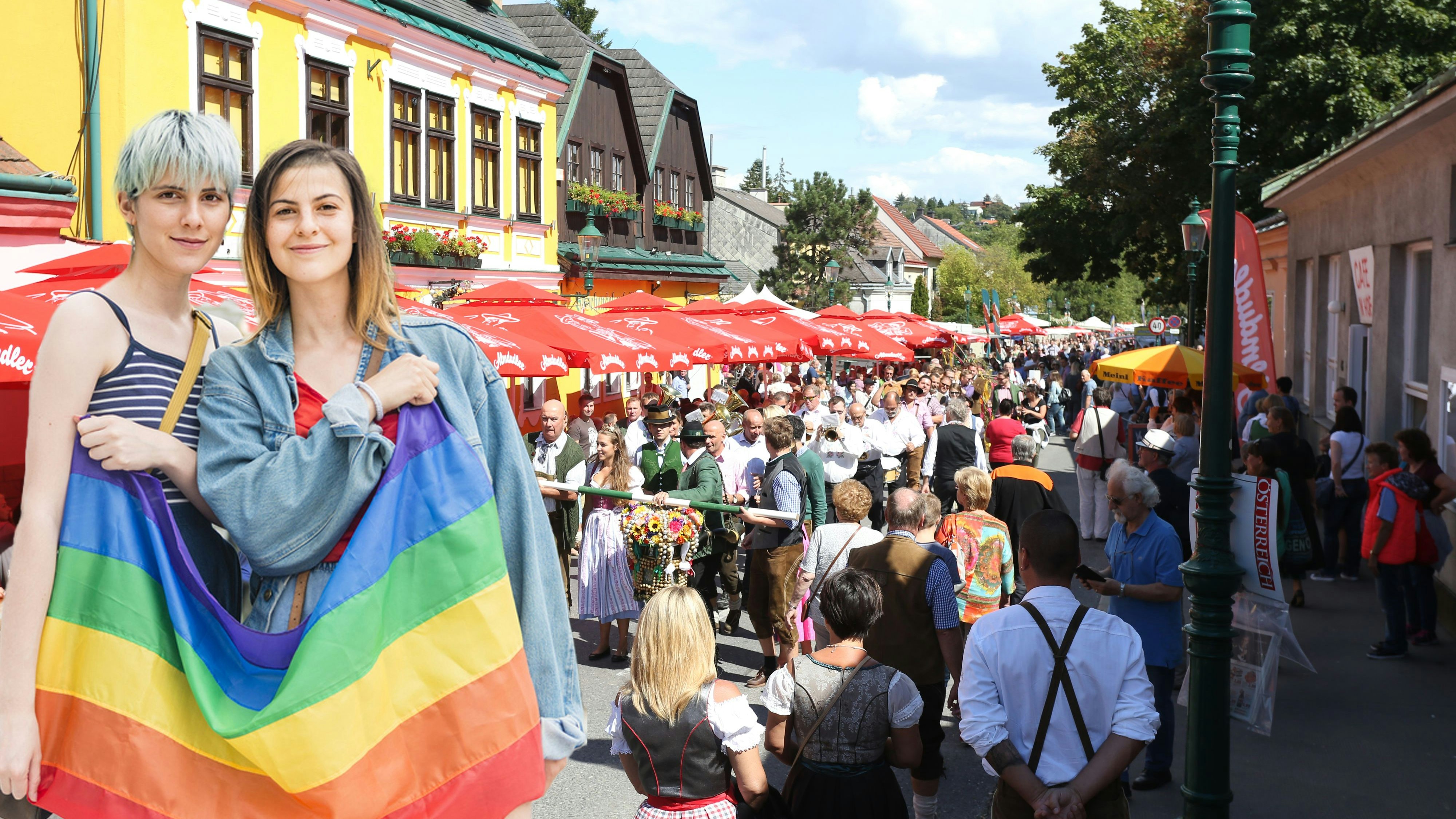 Heute.at - Queertag statt Kirtag! Neustift treibt es heuer bunt