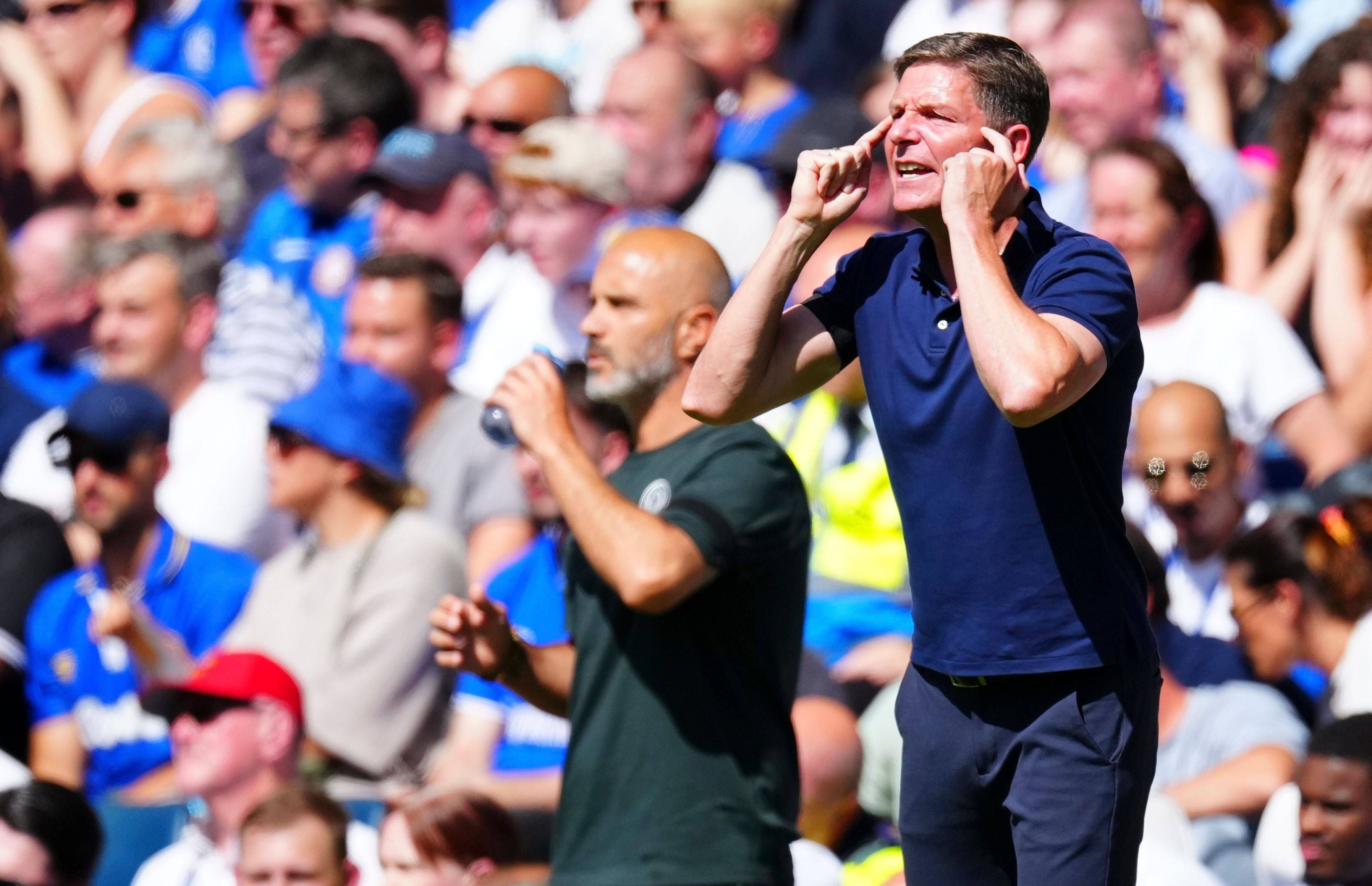 Oliver Glasner hatte an der Seitenlinie viel zu tun. 