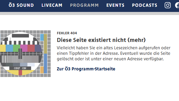 Auf der Website von Ö3 findet man keine Informationen mehr zu Robert Kratky. 