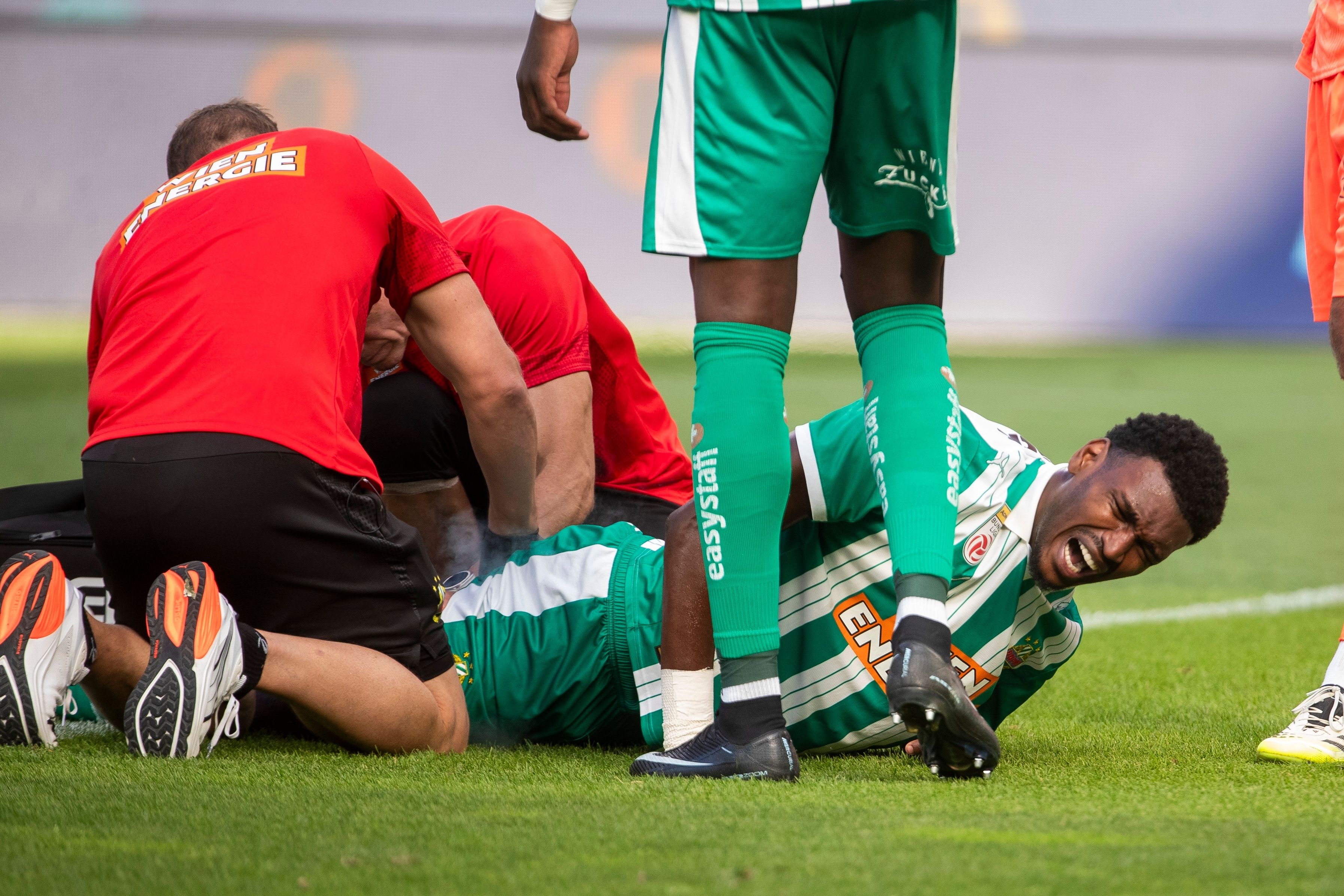 Marcelin verletzte sich gegen Altach schwer.