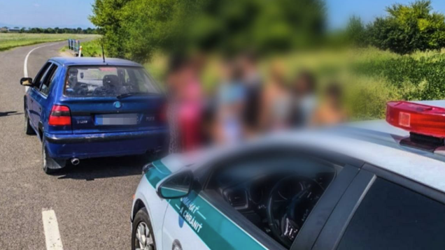 Heute.at - Skoda quillt über: 18 Menschen in einem 5‑Sitzer