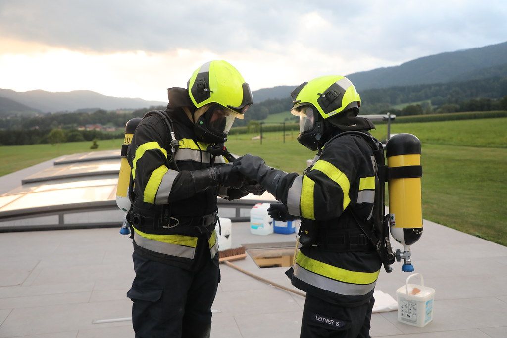15 Feuerwehrleute waren im Einsatz.