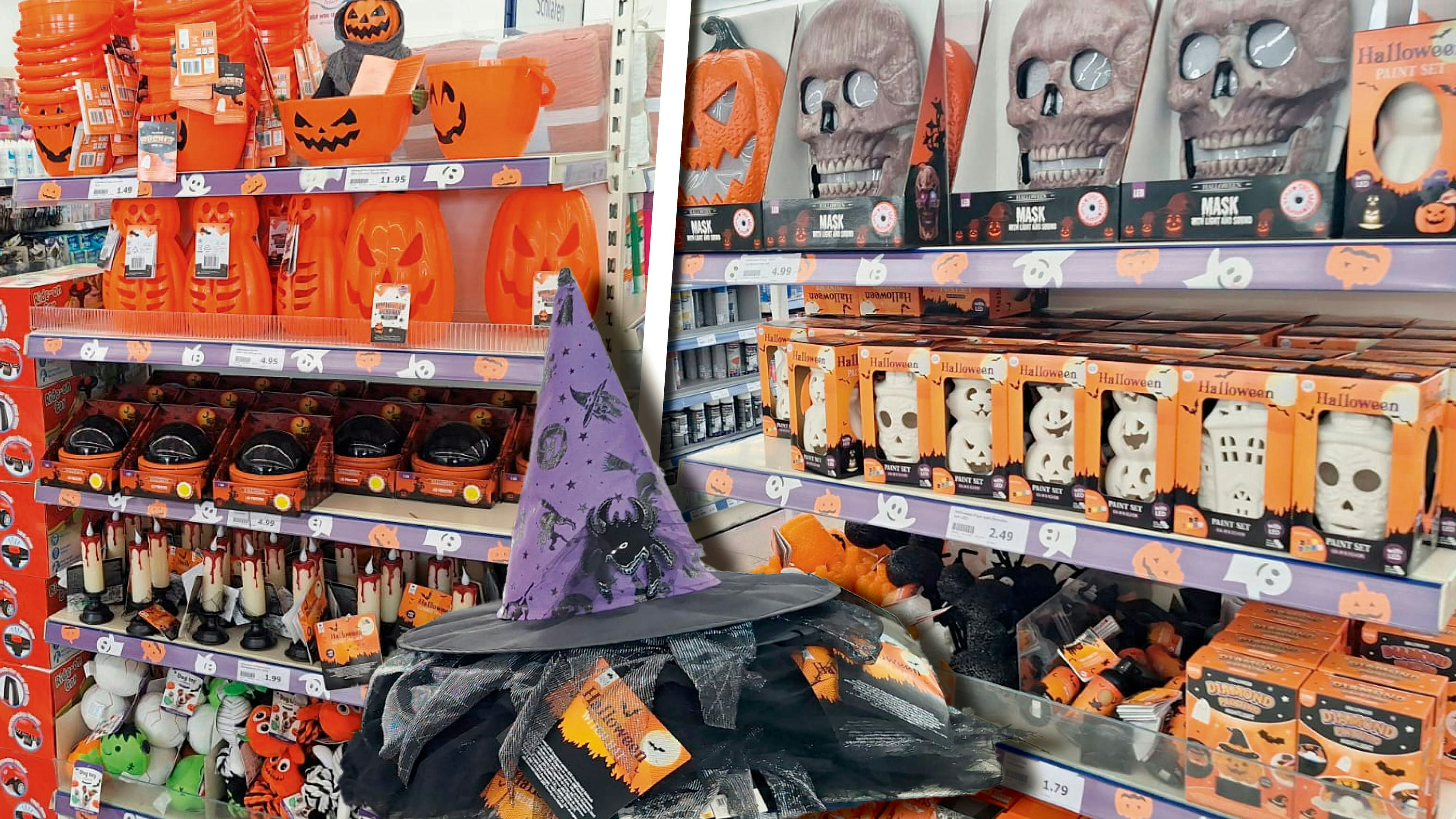 Heute.at - Gruselig früh – Geschäft ist voller Halloween-Sachen