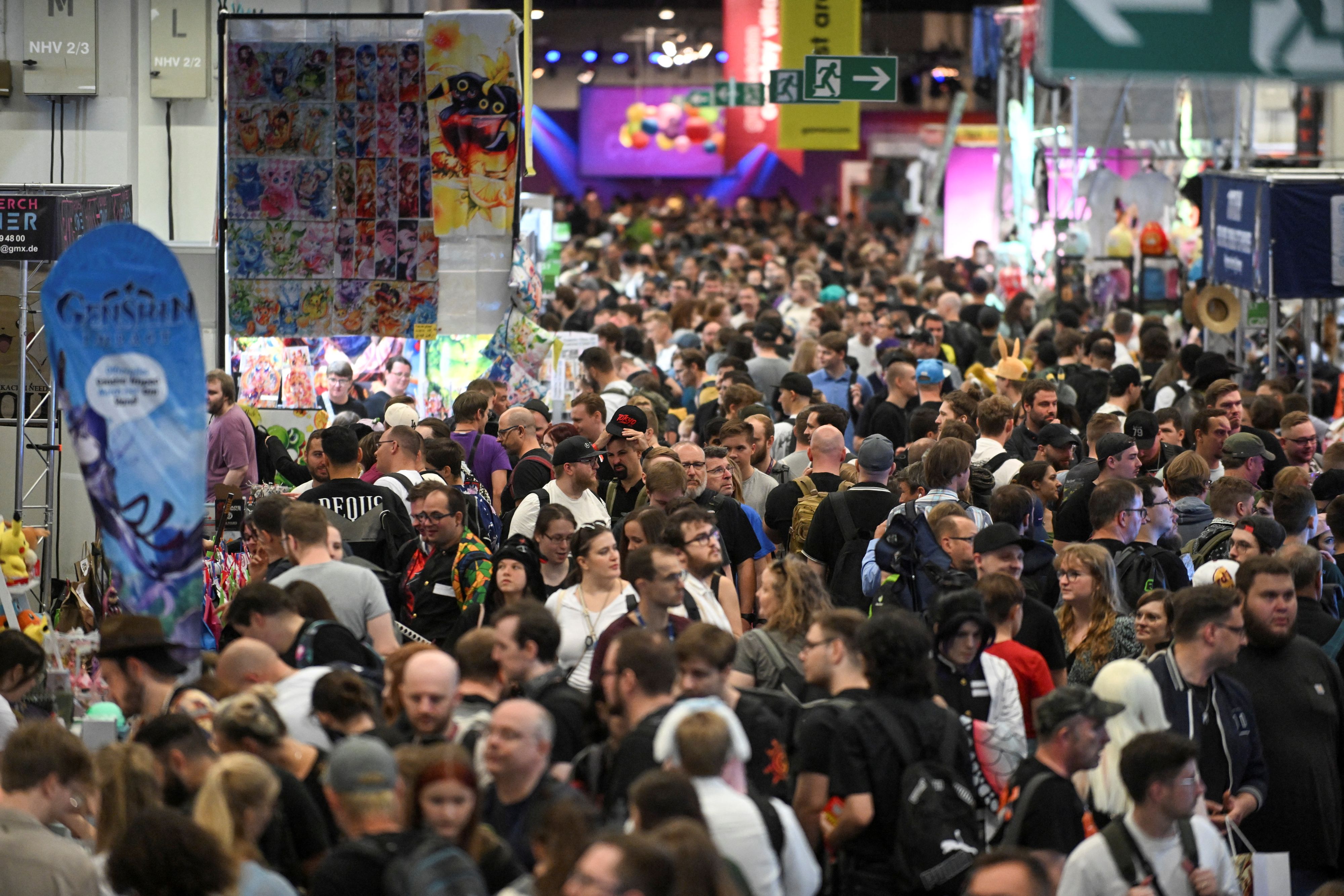 Im Gegensatz zu 2024 ist Nintendo heuer auch wieder mit einem eigenen Stand in Köln vertreten.