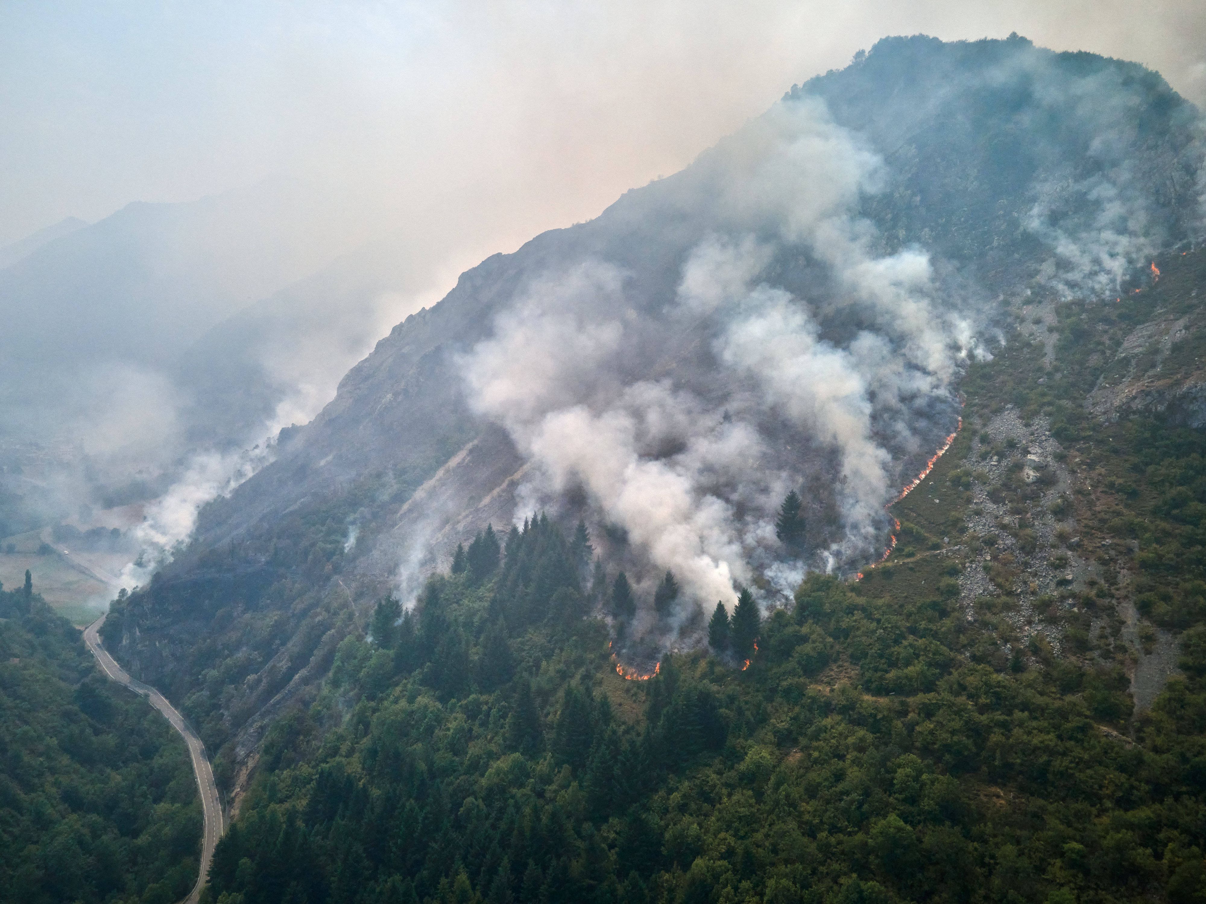 Seit über einer Woche wüten Waldbrände in verschiedenen Regionen Spaniens.