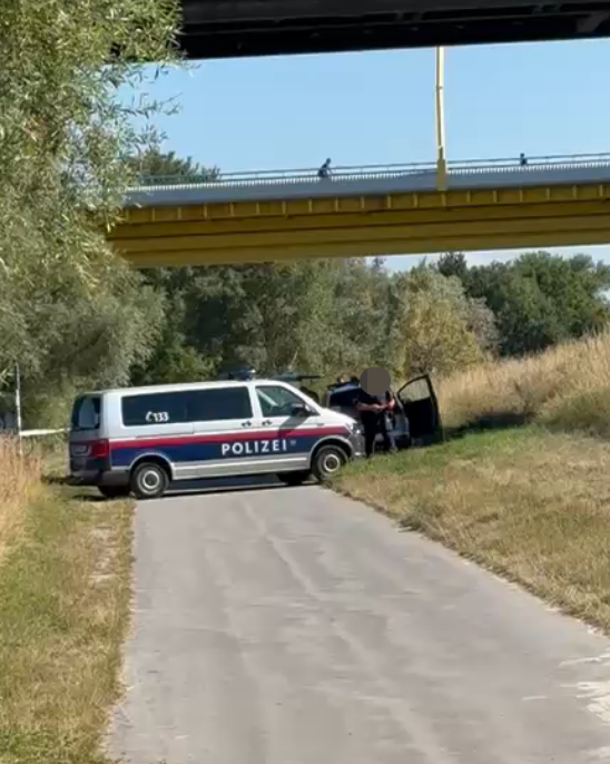 Ein lebloser Körper wurde bei der Donau entdeckt
