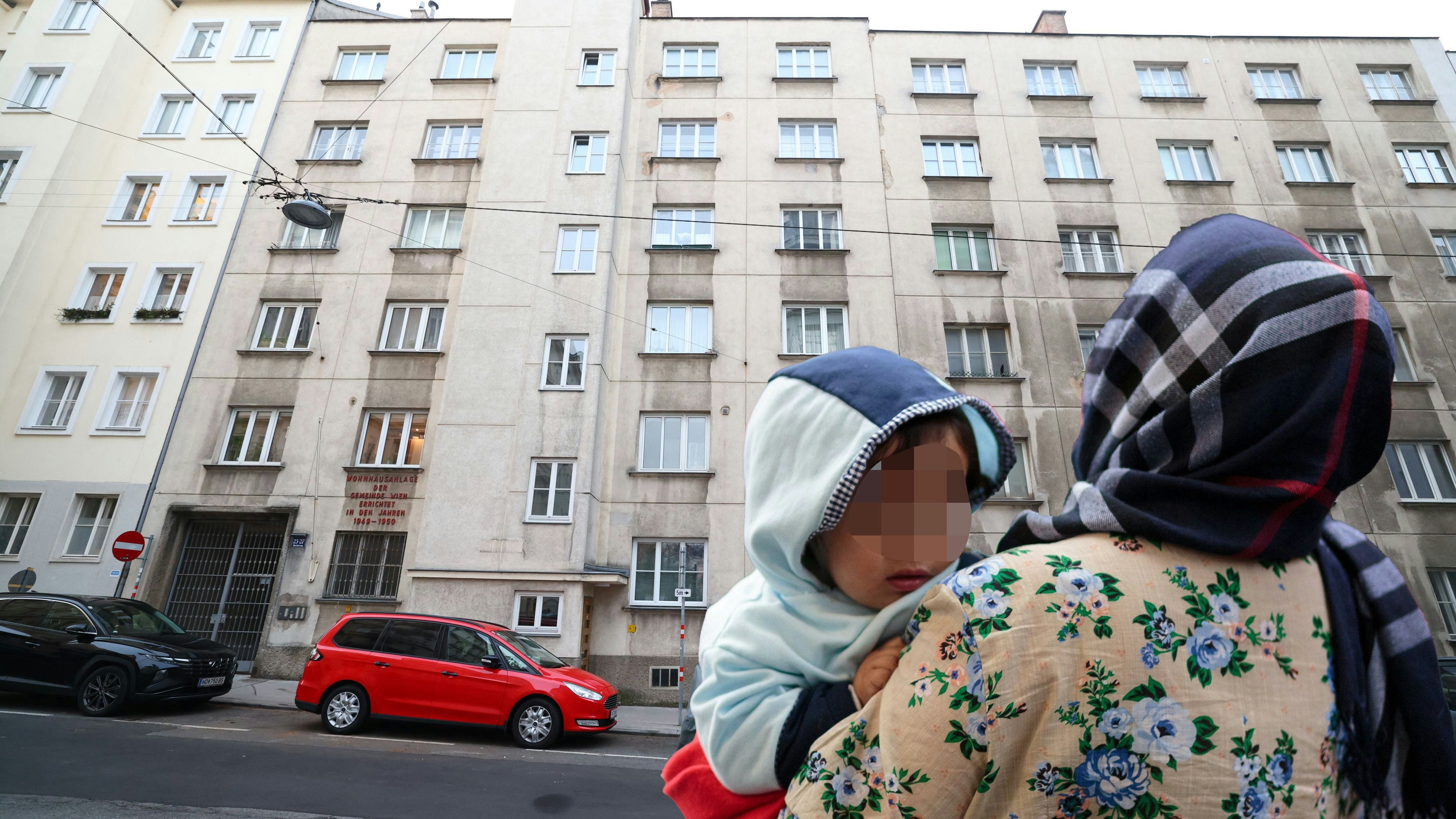 Auch Flüchtlinge bekommen Wohnungen im Gemeindebau.