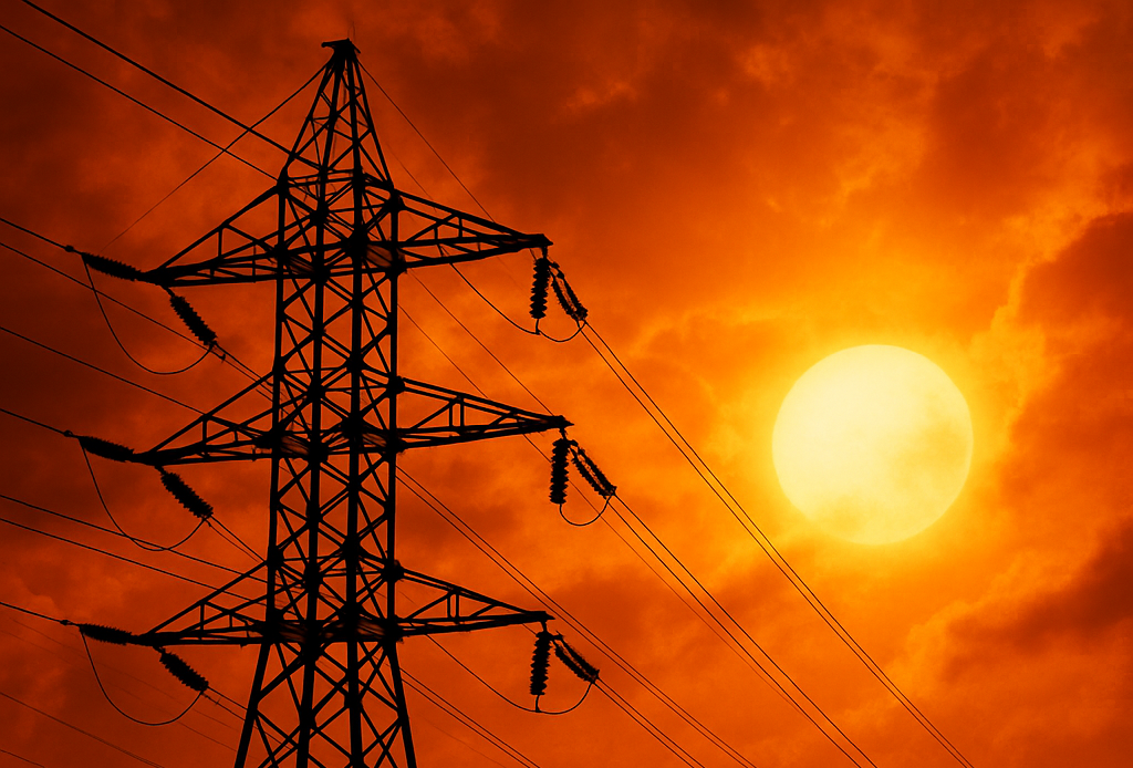 Europas Stromnetze stehen bei Hitze unter starker Belastung.