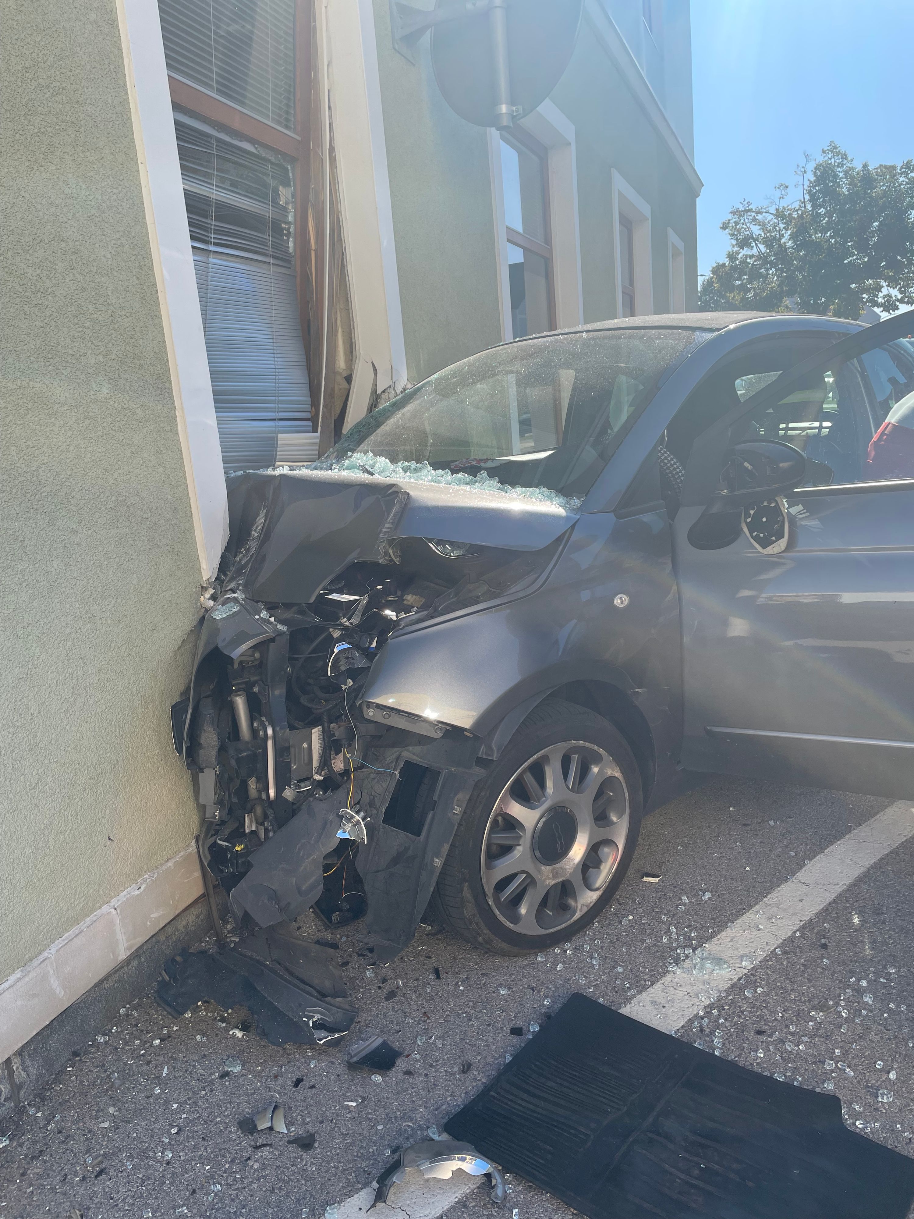 Verkehrsunfall am Dienstag im Stadtgebiet von Bruck an der Leitha.