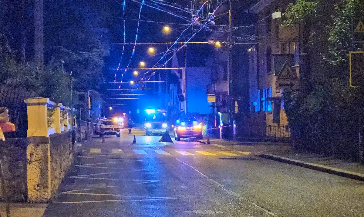 Der Verdächtige wurde bei der Festnahme durch Schüsse verletzt.