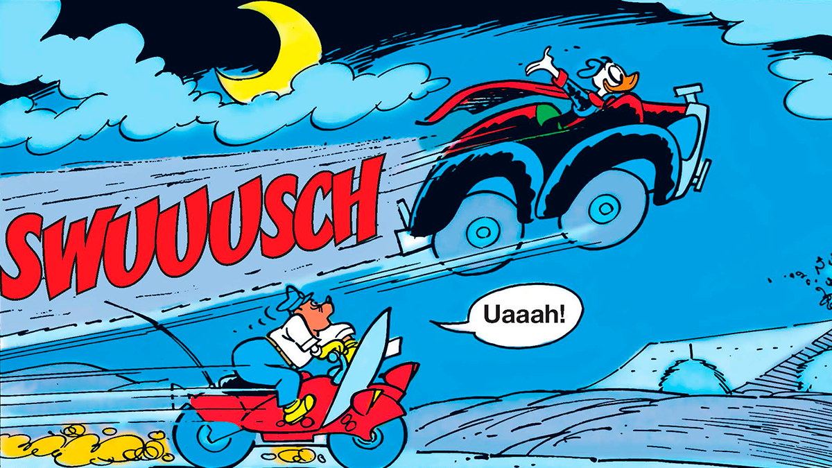 Superheld, superjung: Seit über 50 Jahren sorgt Phantomias in Entenhausen für Recht und Ordnung.