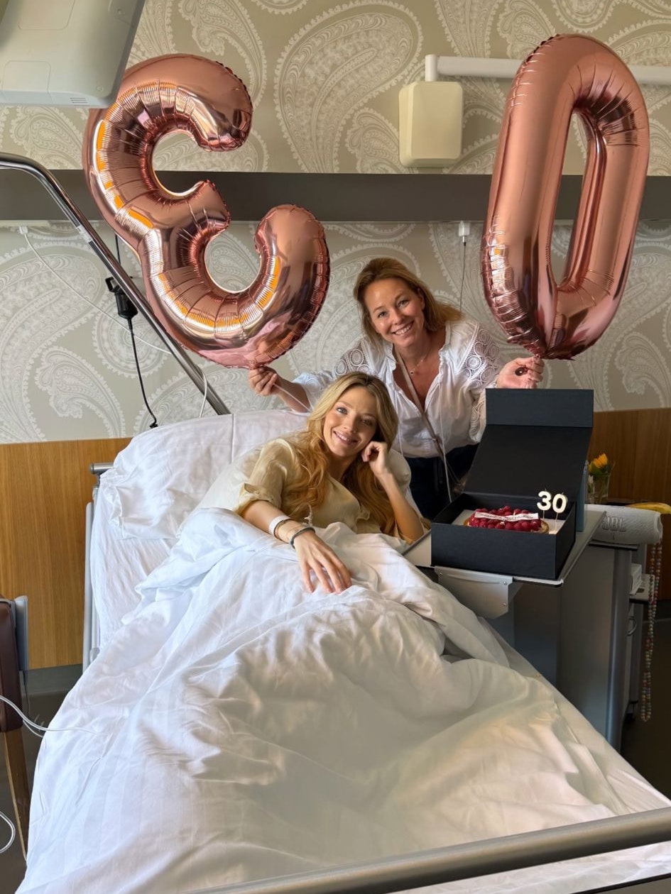 Chiaras Mama Patricia besuchte sie an ihrem Ehrentag.