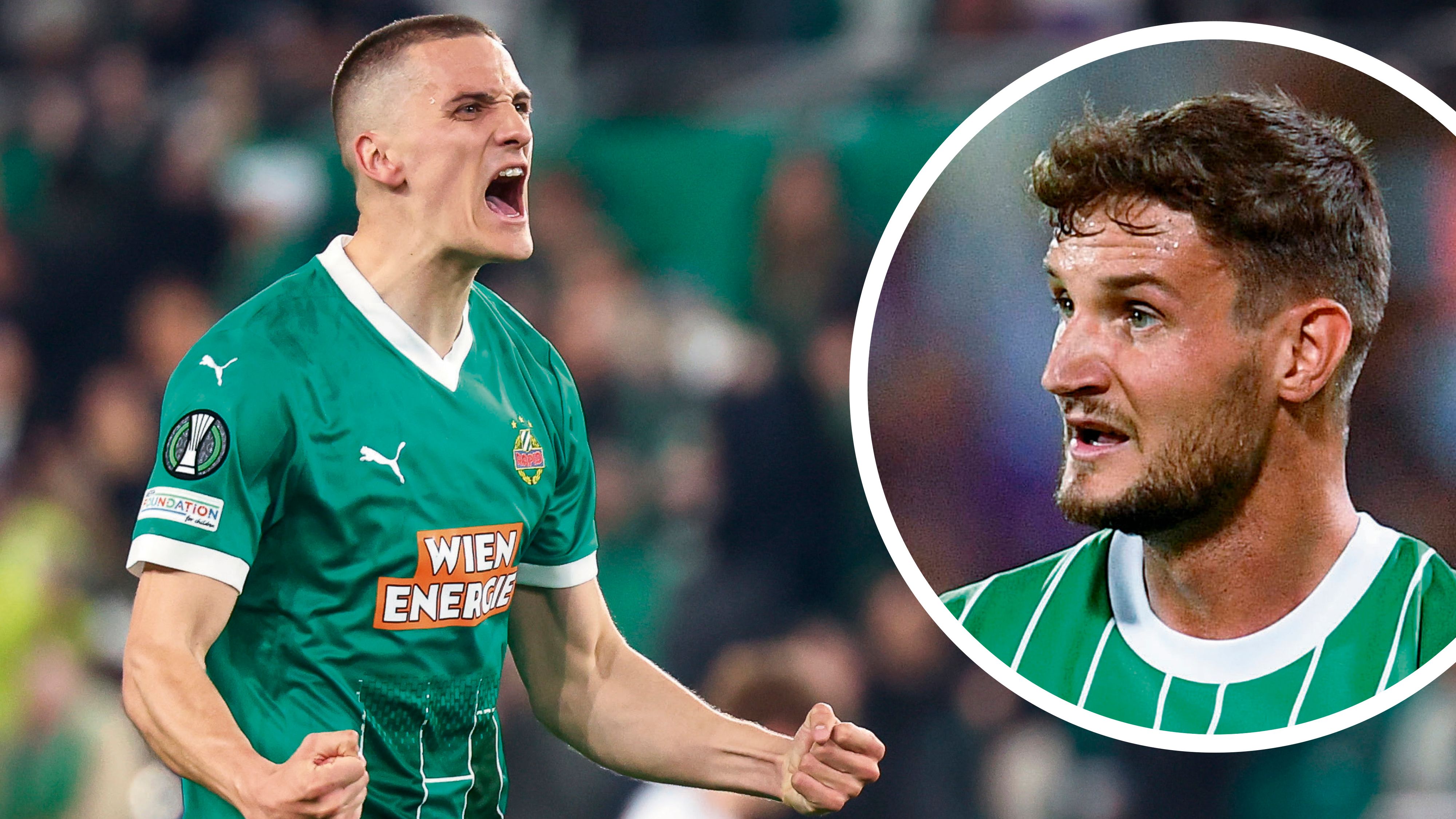 Ex-Rapid-Spieler Max Hofmann spricht über Gegner Györ. 