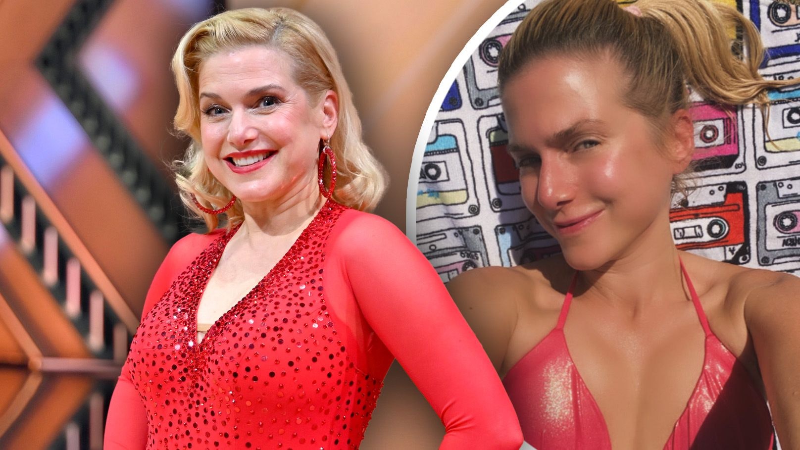 Jeanette Biedermann zeigt ganz ohne Make-up im Gesicht.